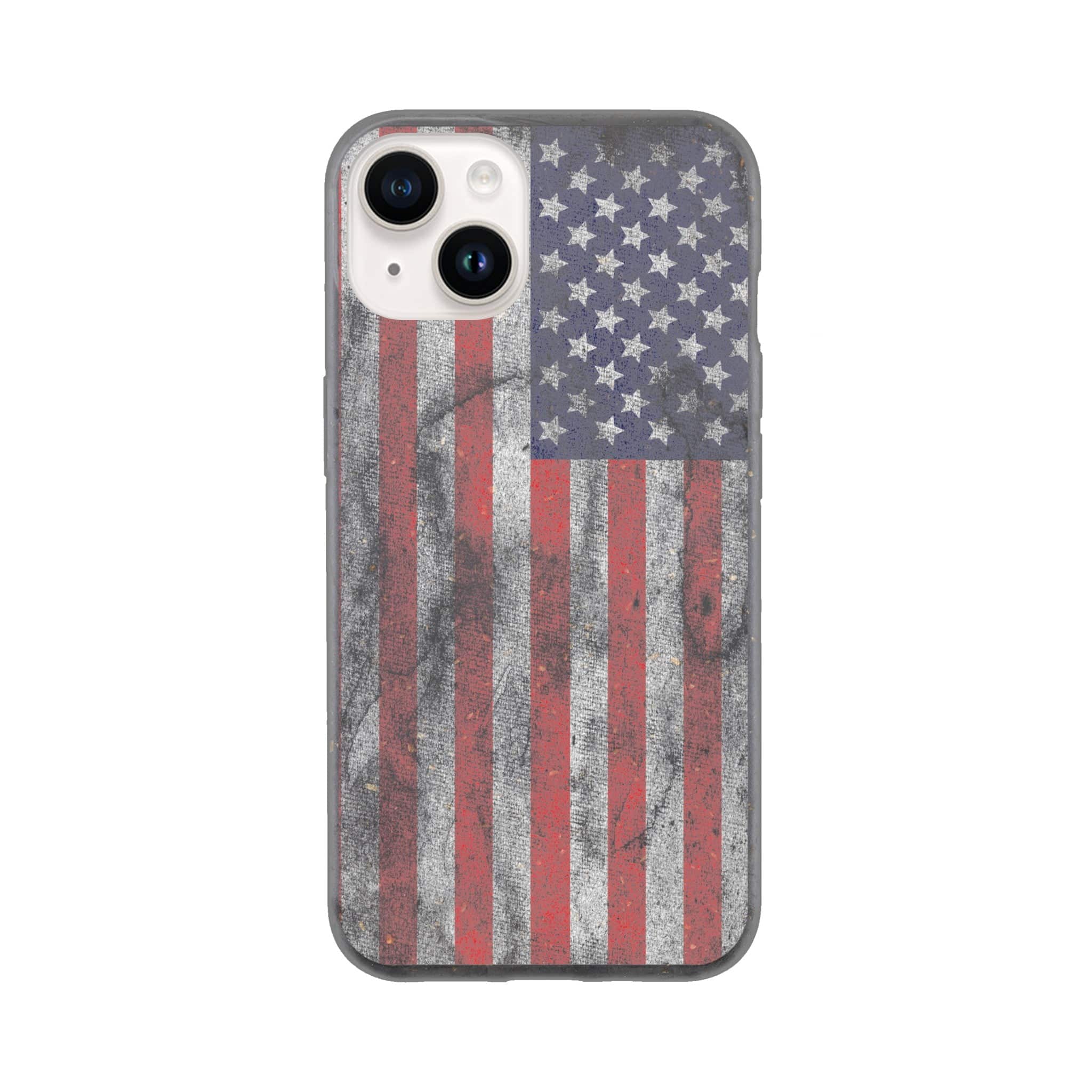 I-Phone Bio case/US-Vintage-Flag - Enet Images