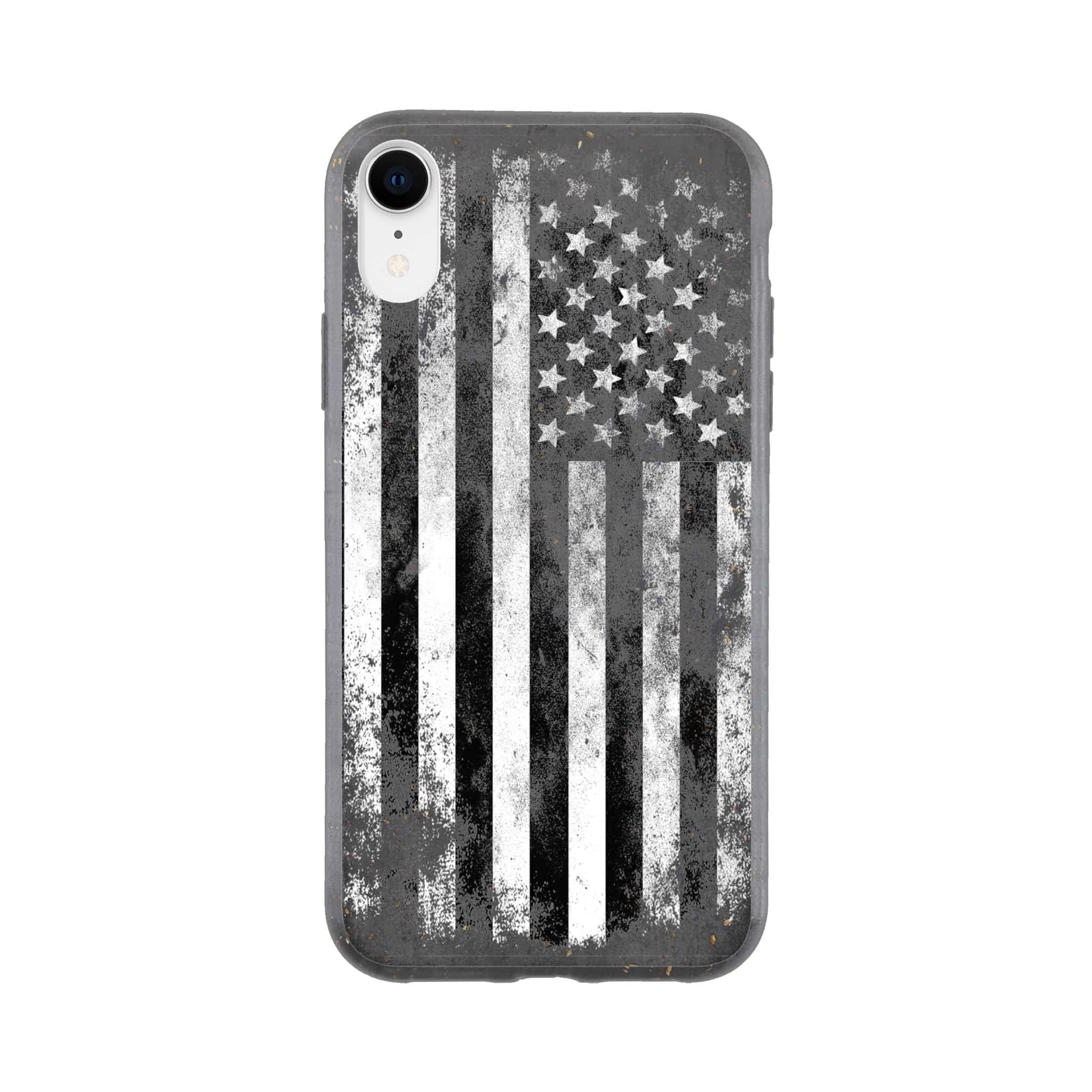 I-Phone Bio case/US-Vintage-Flag-BW - Enet Images