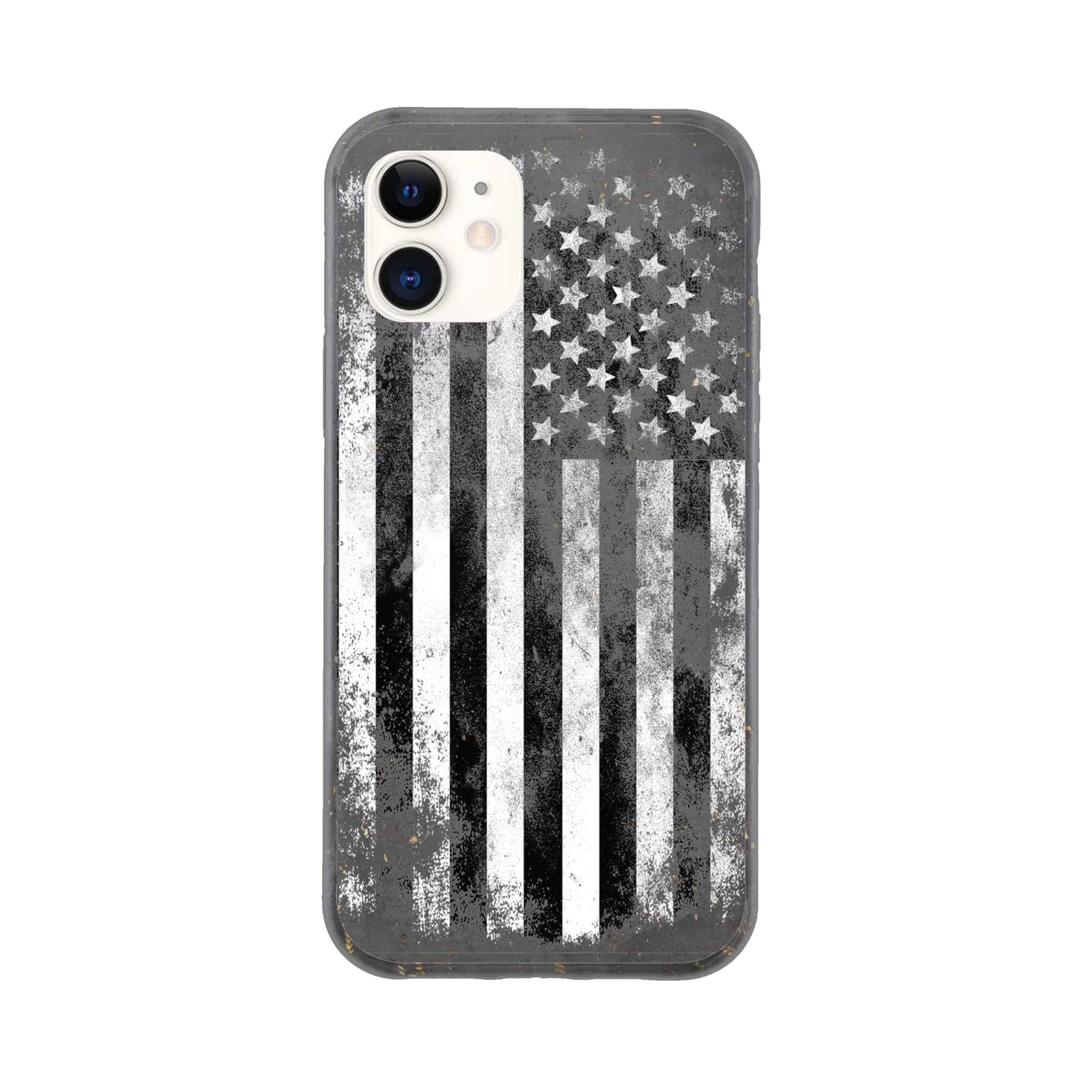 I-Phone Bio case/US-Vintage-Flag-BW - Enet Images
