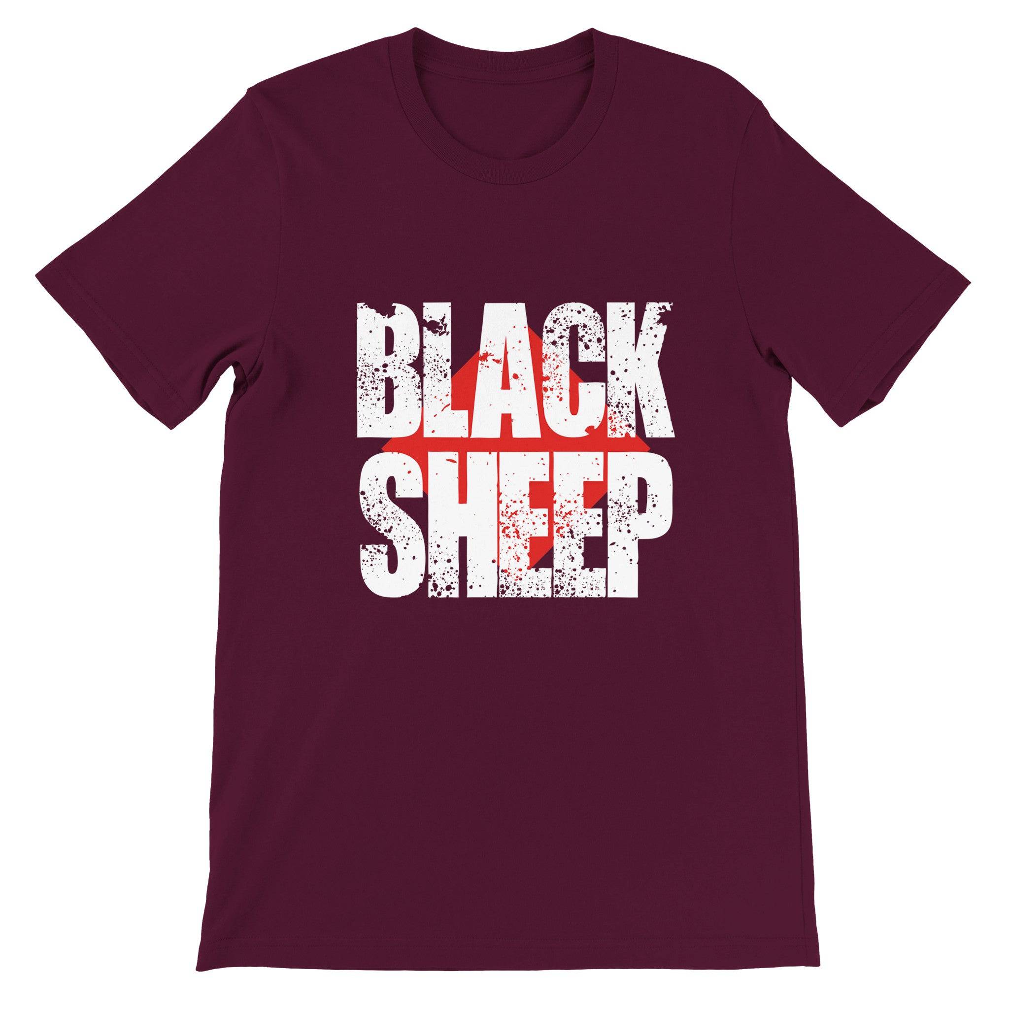 Budget Unisex Crewneck T-shirt/Black-Sheep - Enet Images
