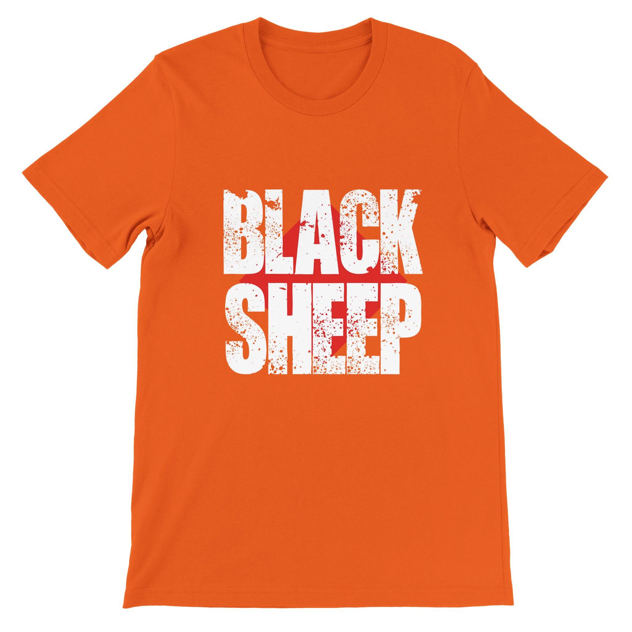 Budget Unisex Crewneck T-shirt/Black-Sheep - Enet Images