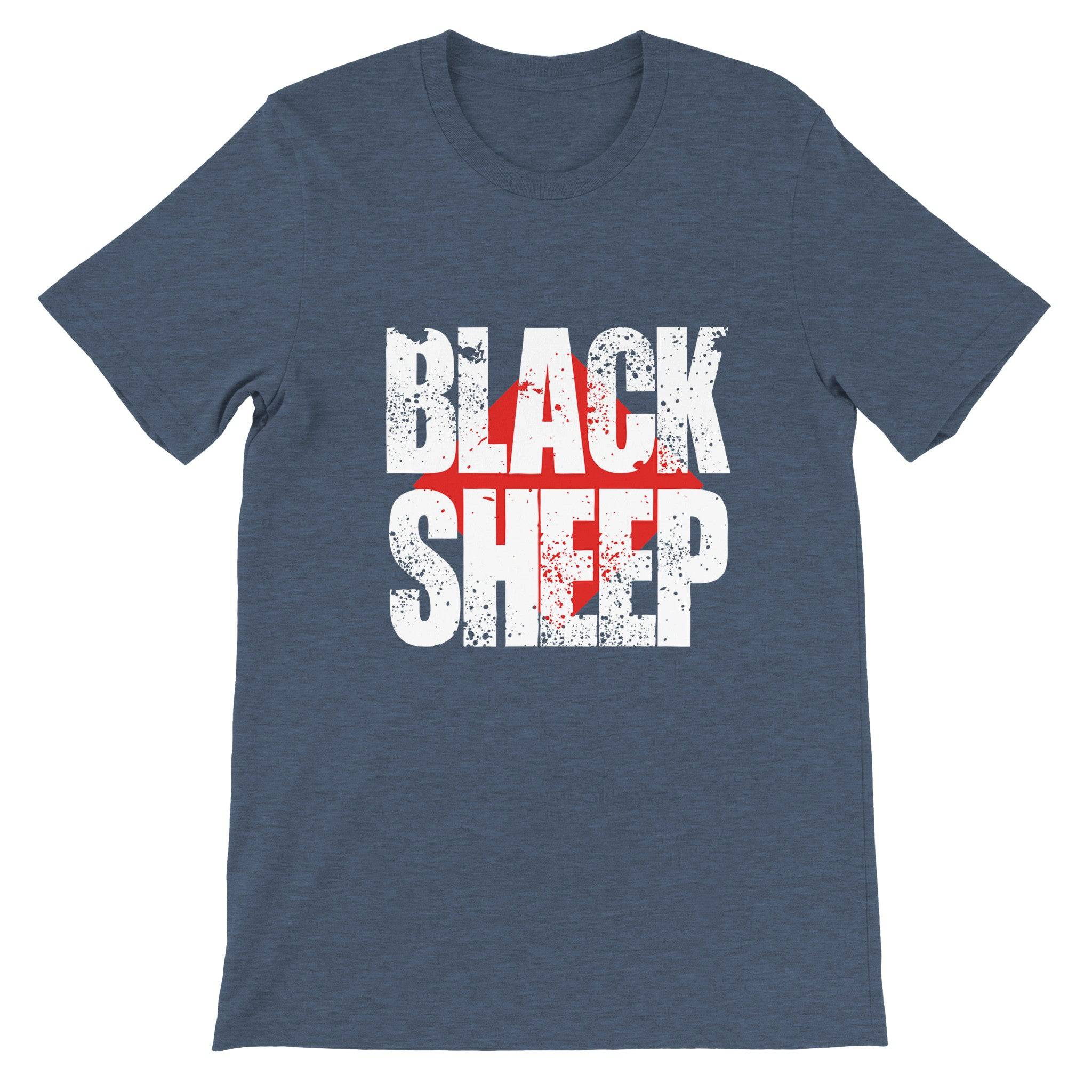 Budget Unisex Crewneck T-shirt/Black-Sheep - Enet Images