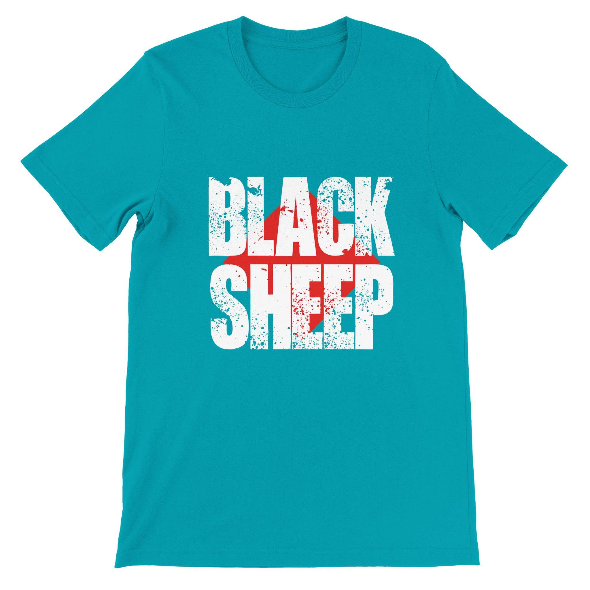 Budget Unisex Crewneck T-shirt/Black-Sheep - Enet Images