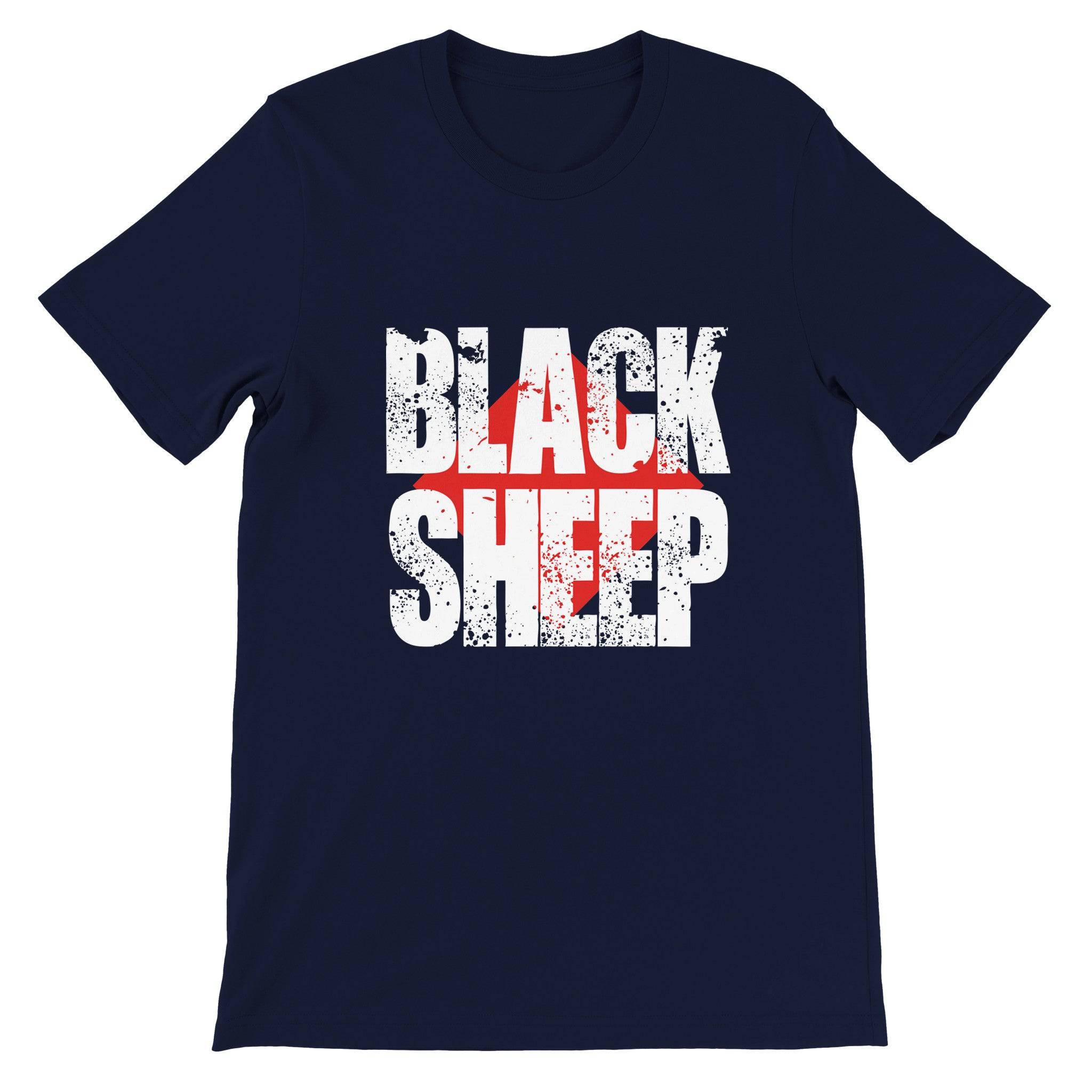Budget Unisex Crewneck T-shirt/Black-Sheep - Enet Images