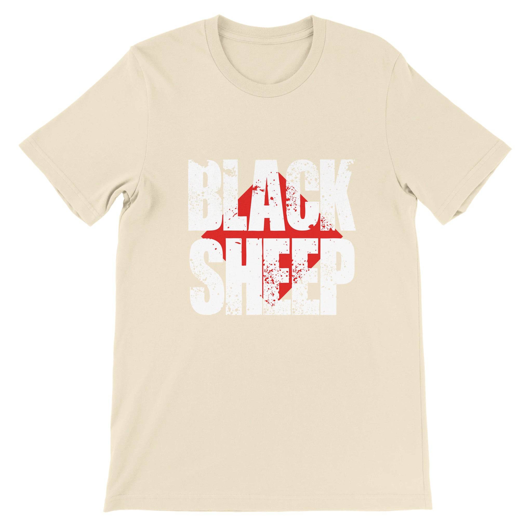 Budget Unisex Crewneck T-shirt/Black-Sheep - Enet Images