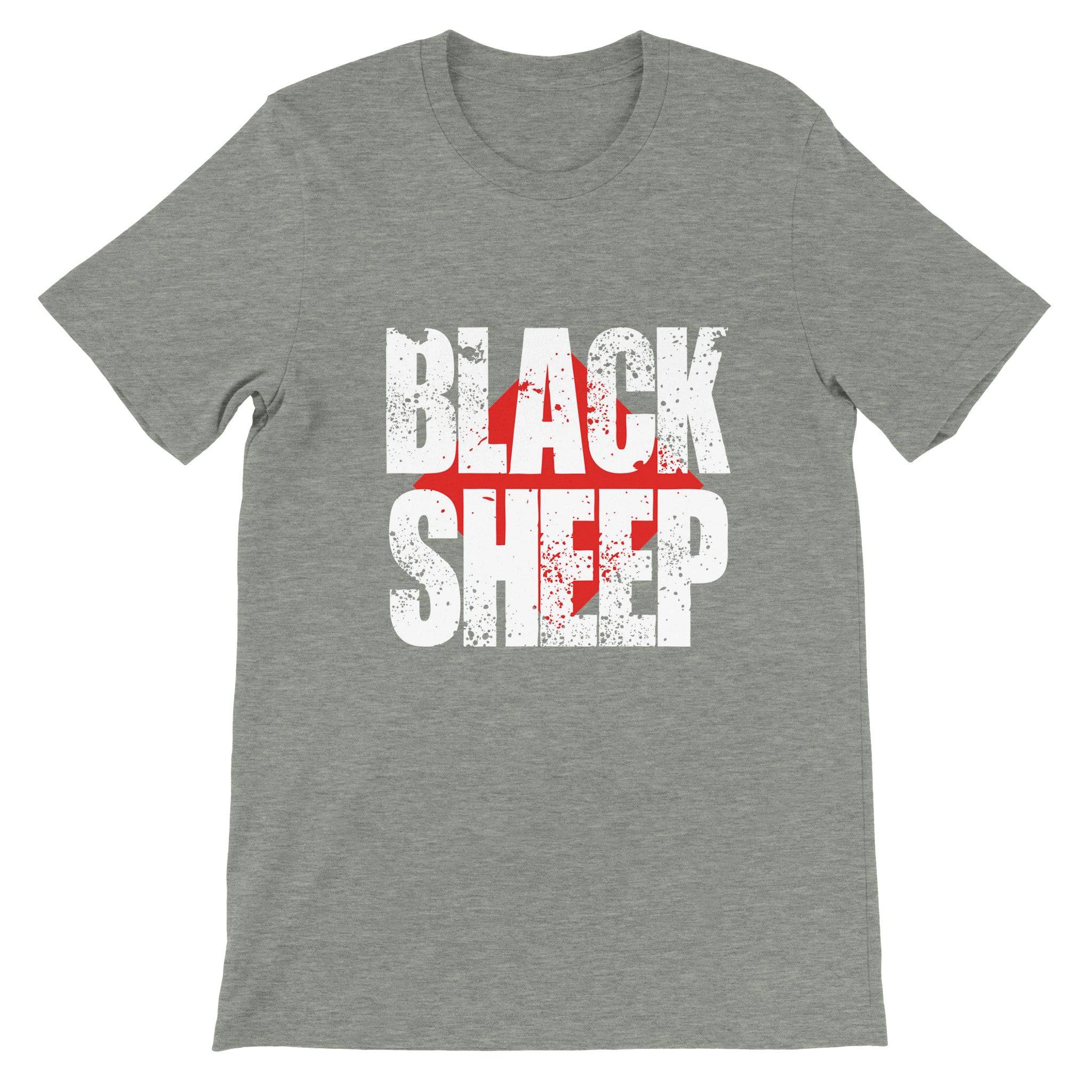 Budget Unisex Crewneck T-shirt/Black-Sheep - Enet Images