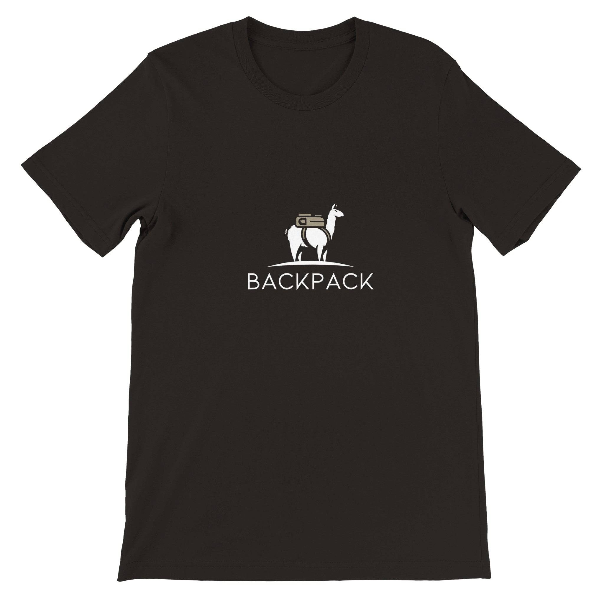 Budget Unisex Crewneck T-shirt/Lama-Backpack - Enet Images