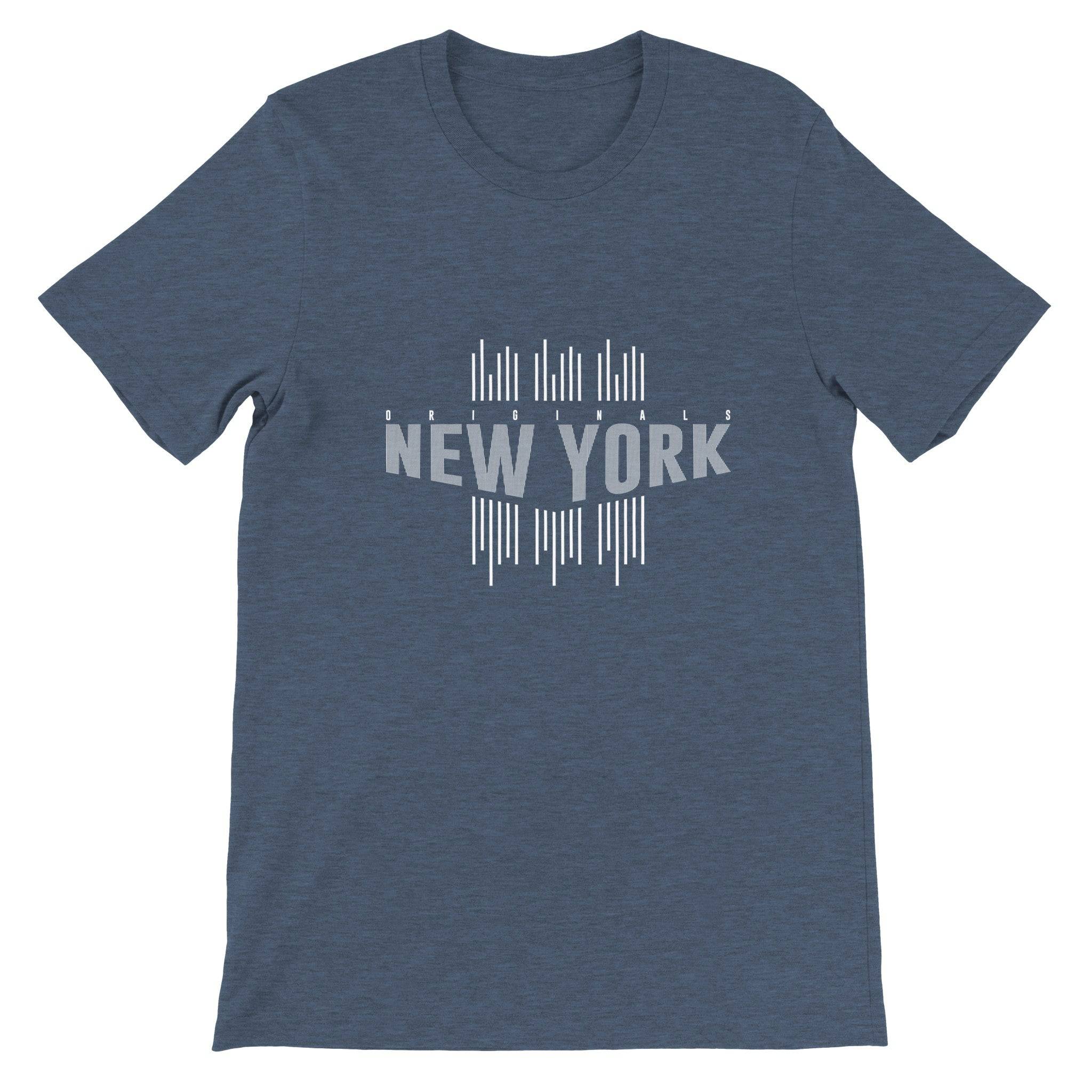 Budget Unisex Crewneck T-shirt/New-York - Enet Images