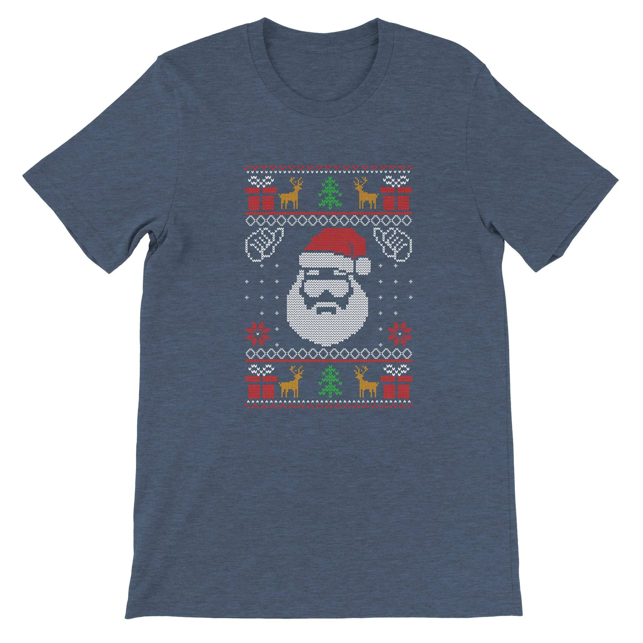 Budget Unisex Crewneck T-shirt/Santa - Enet Images
