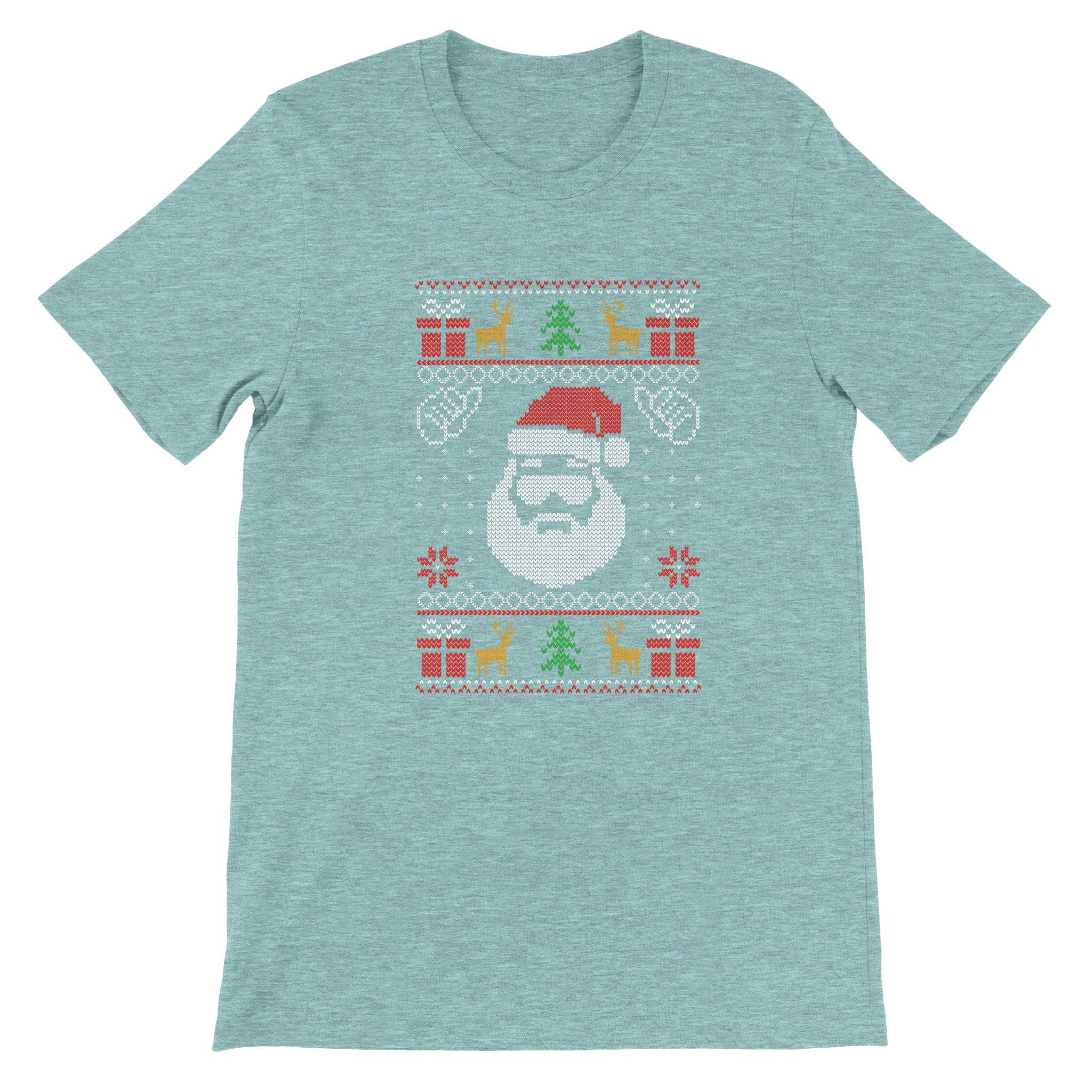 Budget Unisex Crewneck T-shirt/Santa - Enet Images