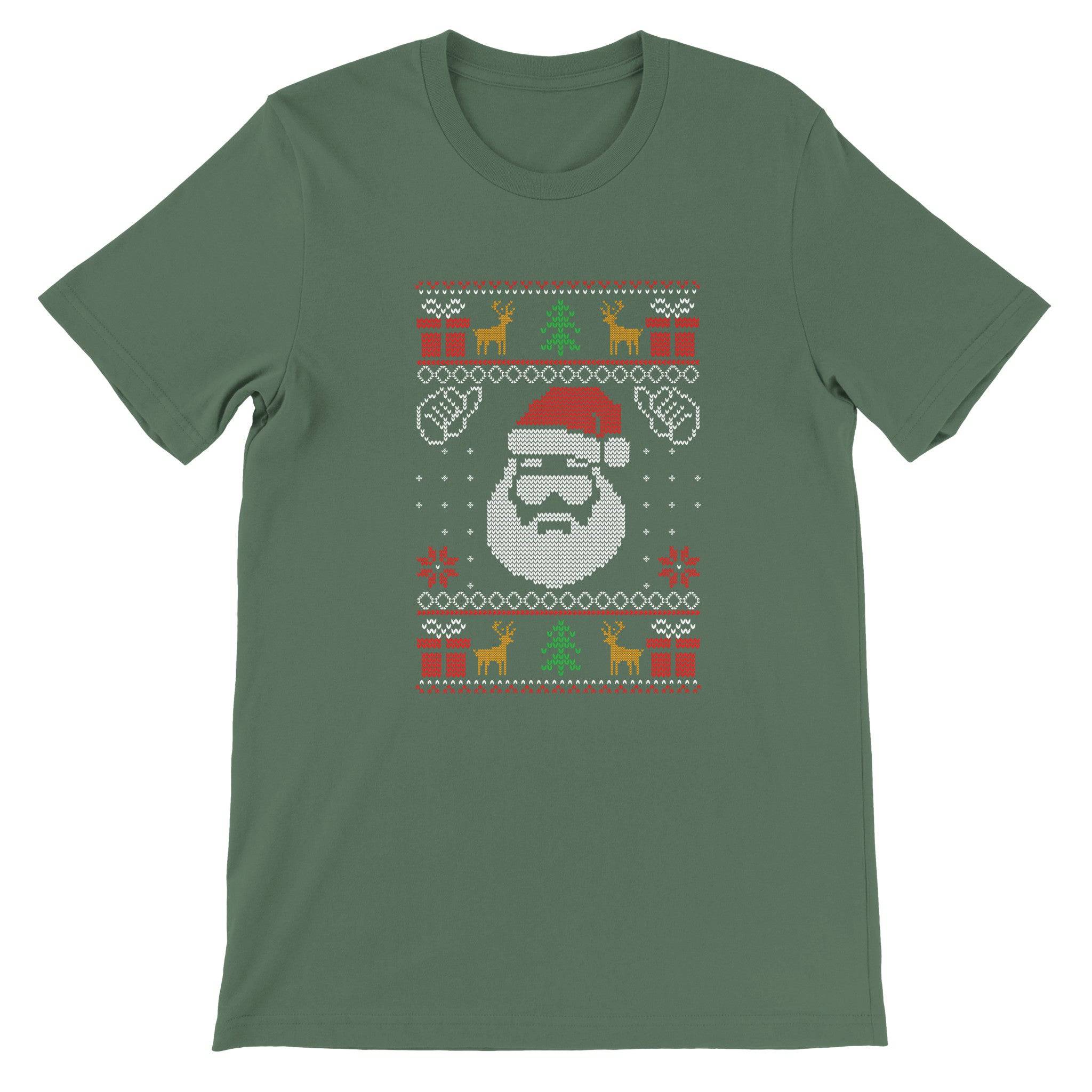 Budget Unisex Crewneck T-shirt/Santa - Enet Images