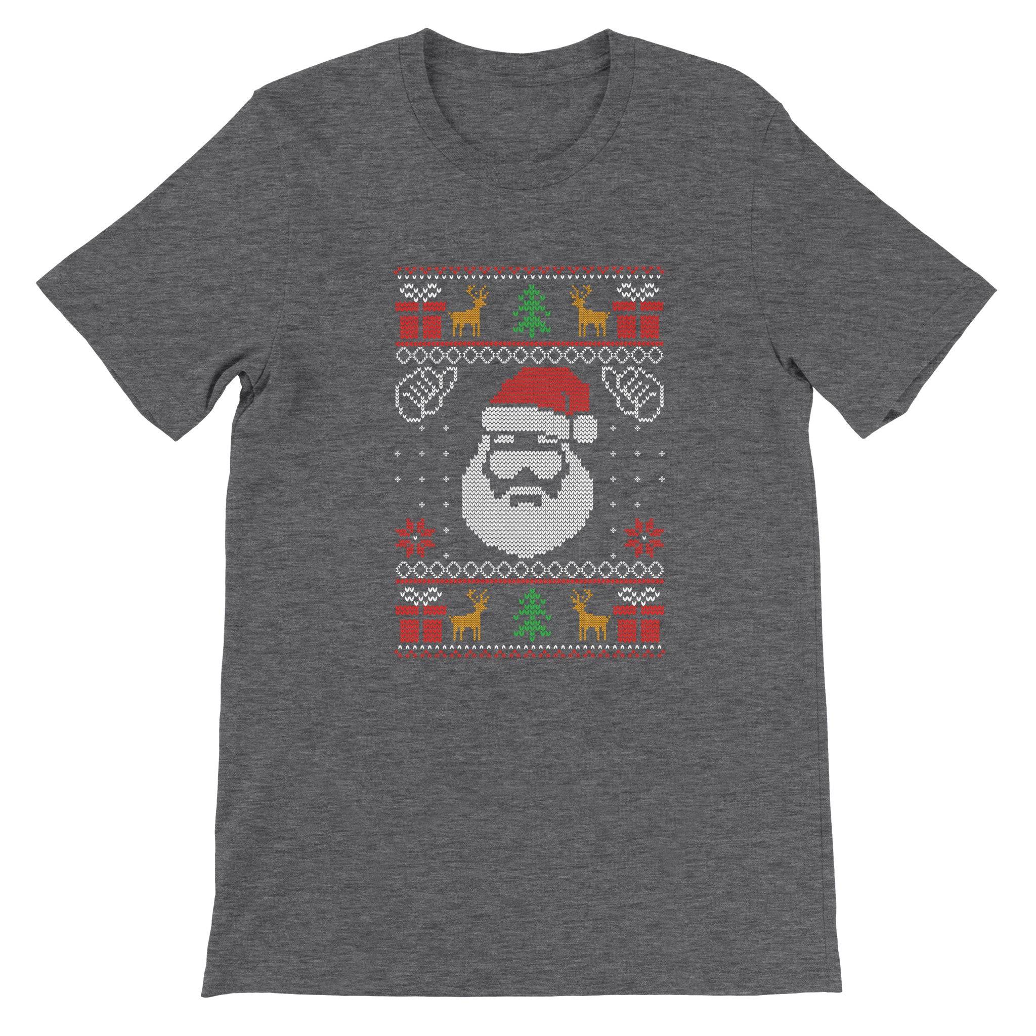 Budget Unisex Crewneck T-shirt/Santa - Enet Images