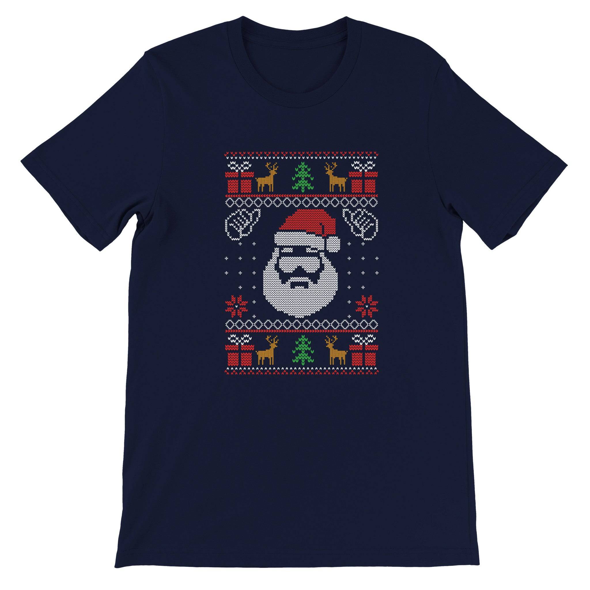 Budget Unisex Crewneck T-shirt/Santa - Enet Images