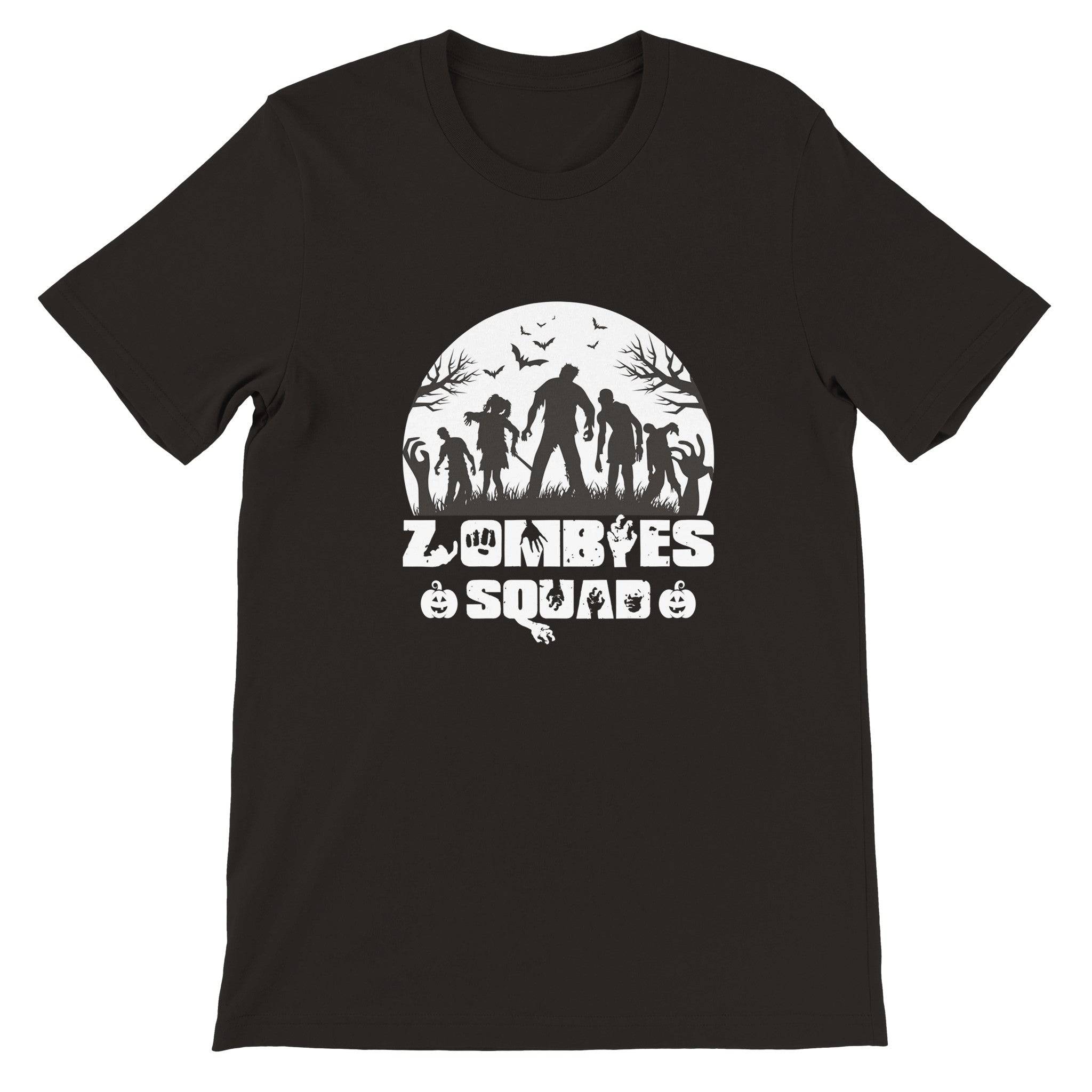 Budget Unisex Crewneck T-shirt/Zombies-Squad - Enet Images