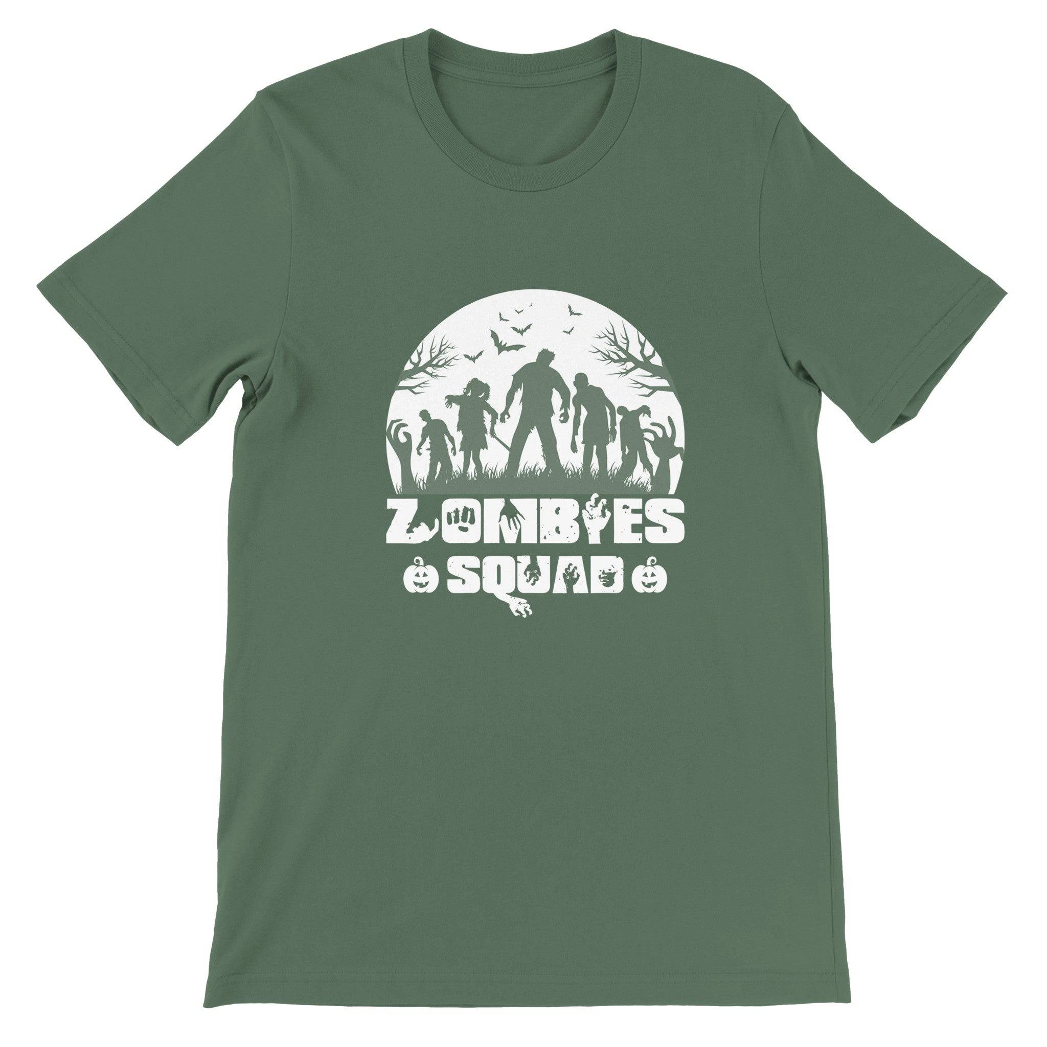 Budget Unisex Crewneck T-shirt/Zombies-Squad - Enet Images