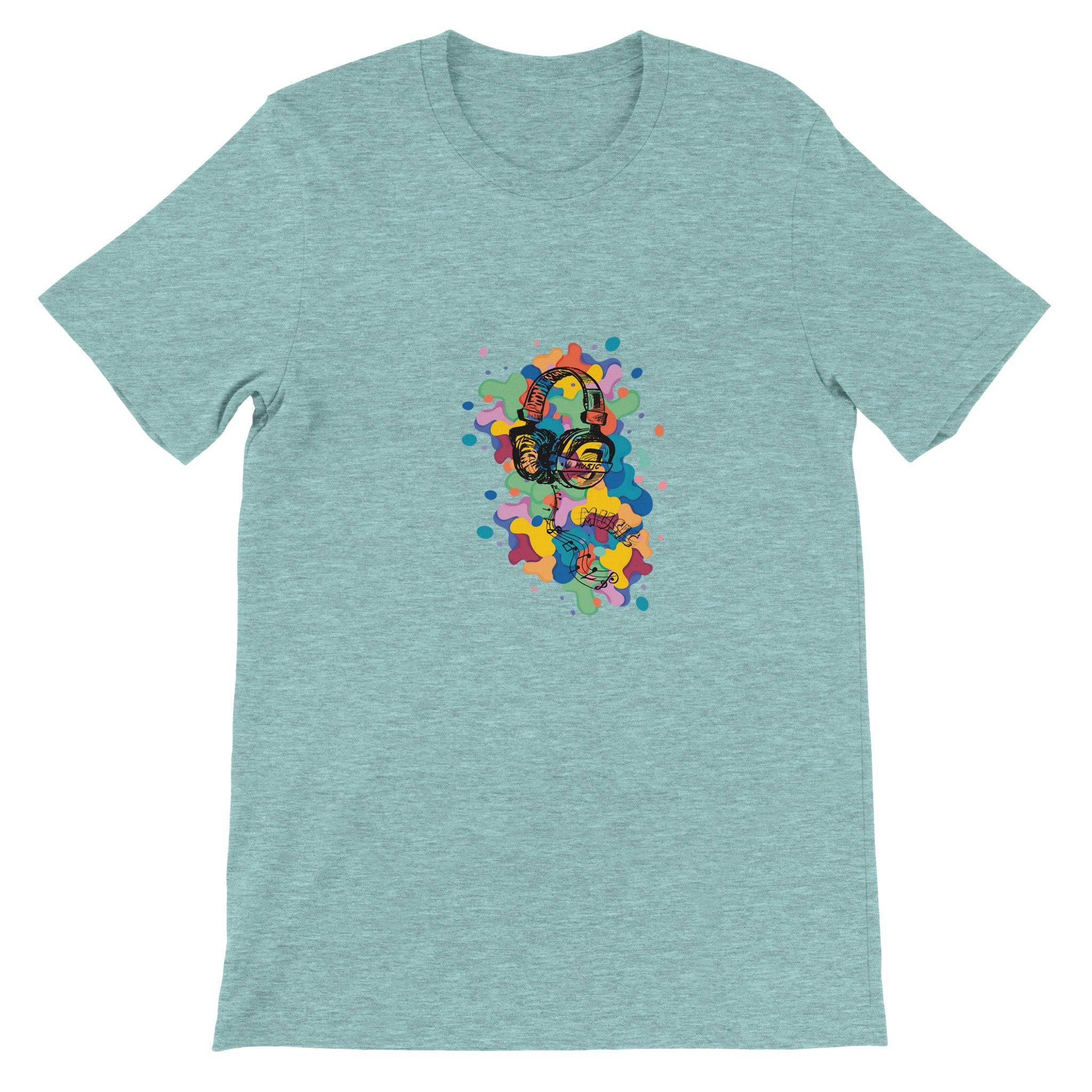 Budget Unisex Crewneck T-shirt/Music-Color - Enet Images