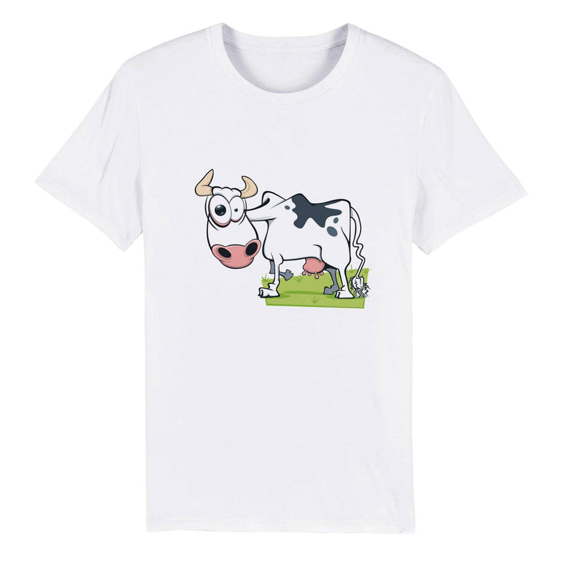 100% Organic Unisex T-shirt/Cow's-Eye - Enet Images