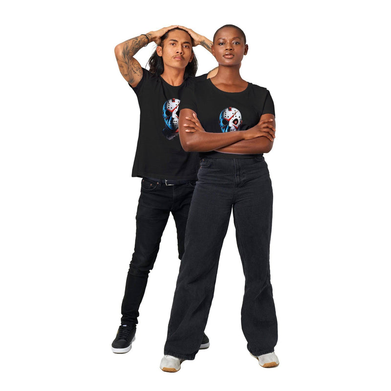 100% Organic Unisex T-shirt/Friday-13th-Halloween - Enet Images