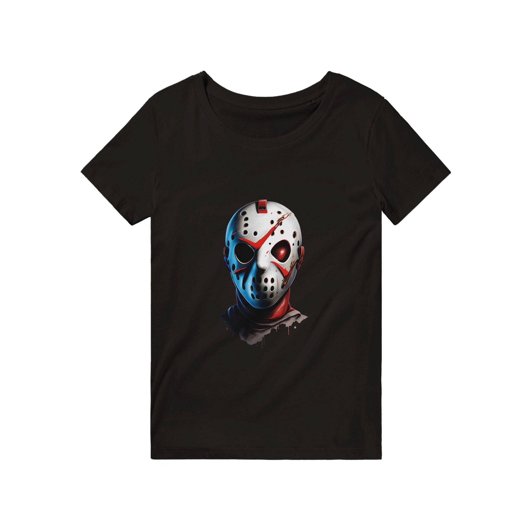 100% Organic Unisex T-shirt/Friday-13th-Halloween - Enet Images