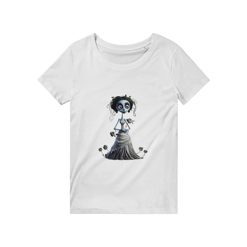 100% Organic Unisex T-shirt/Happy-Creepy-Wedding - Enet Images