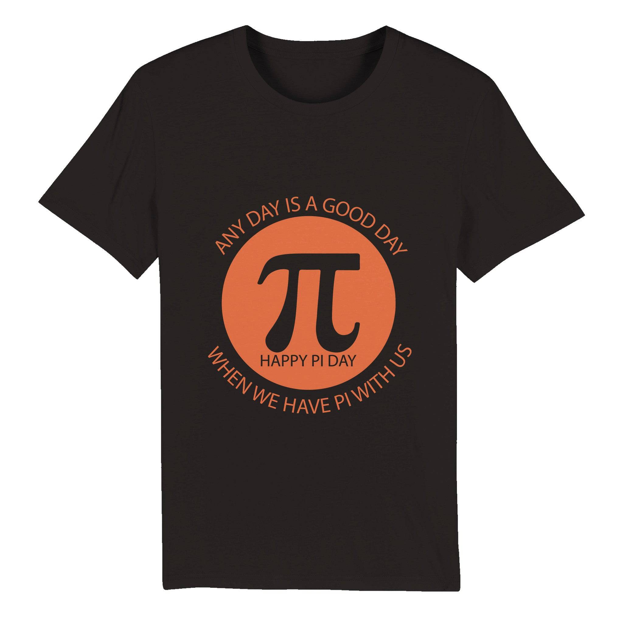 100% Organic Unisex T-shirt/π-Happy-Day - Enet Images