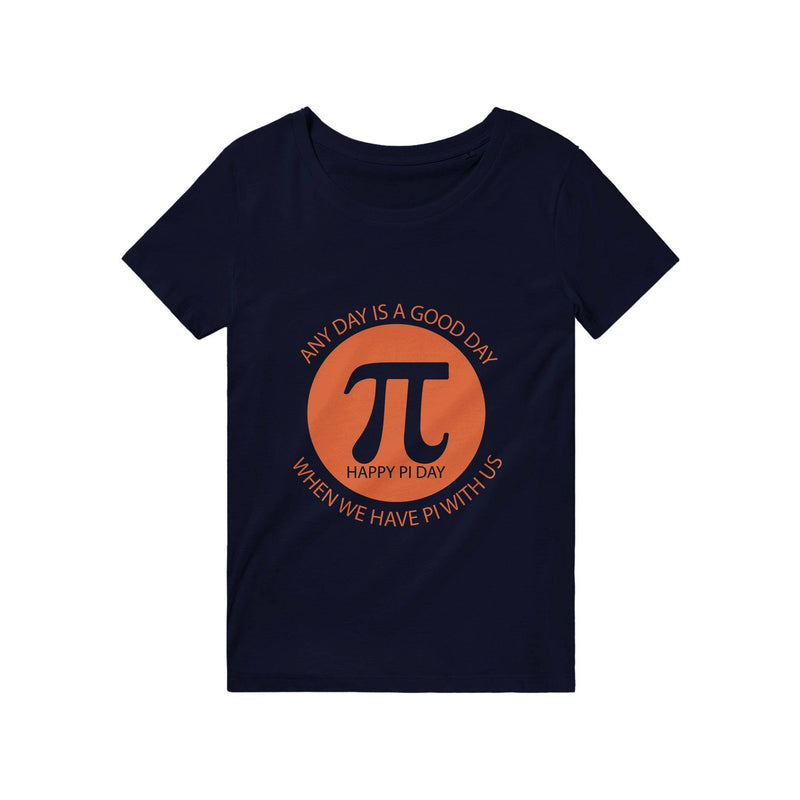 100% Organic Unisex T-shirt/π-Happy-Day - Enet Images