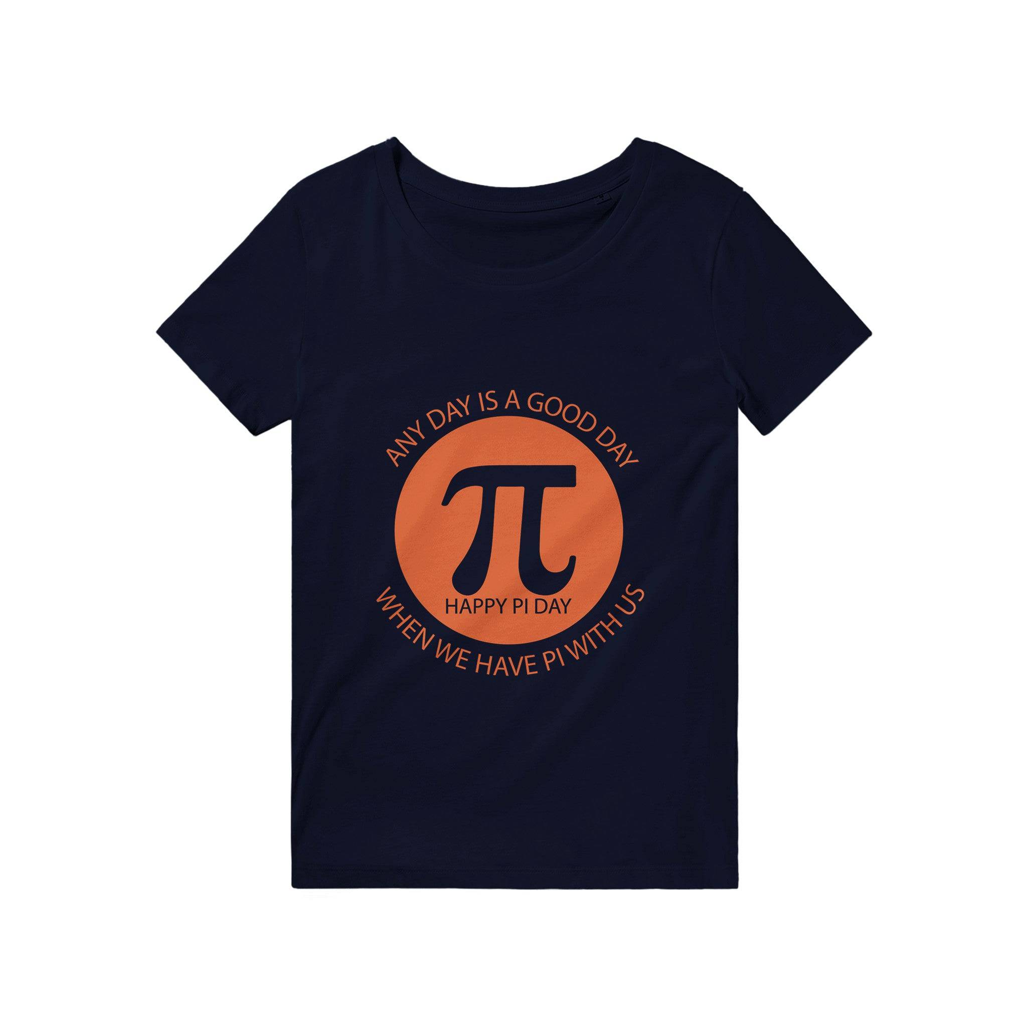 100% Organic Unisex T-shirt/π-Happy-Day - Enet Images