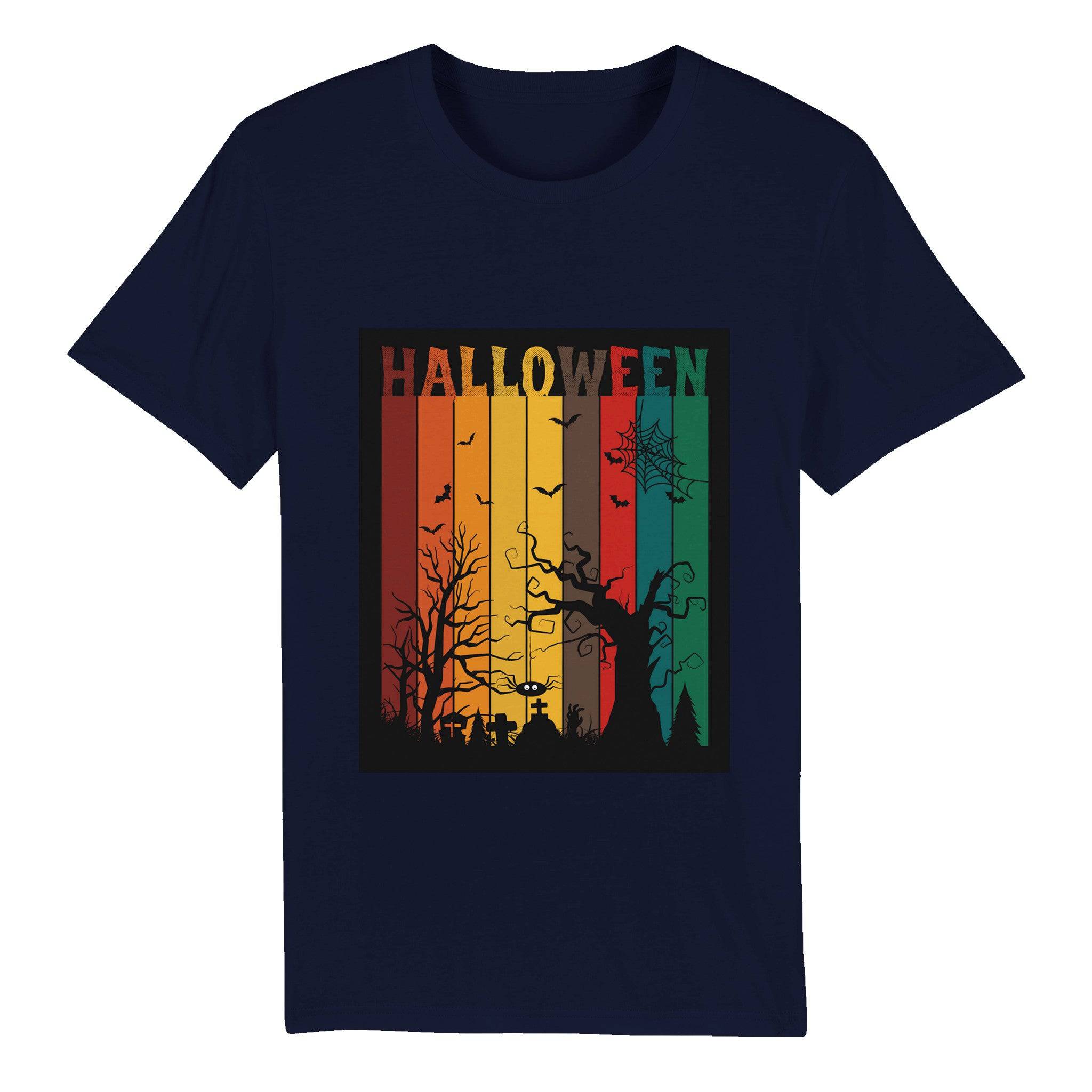100% Organic Unisex T-shirt/Helloween-Trees - Enet Images