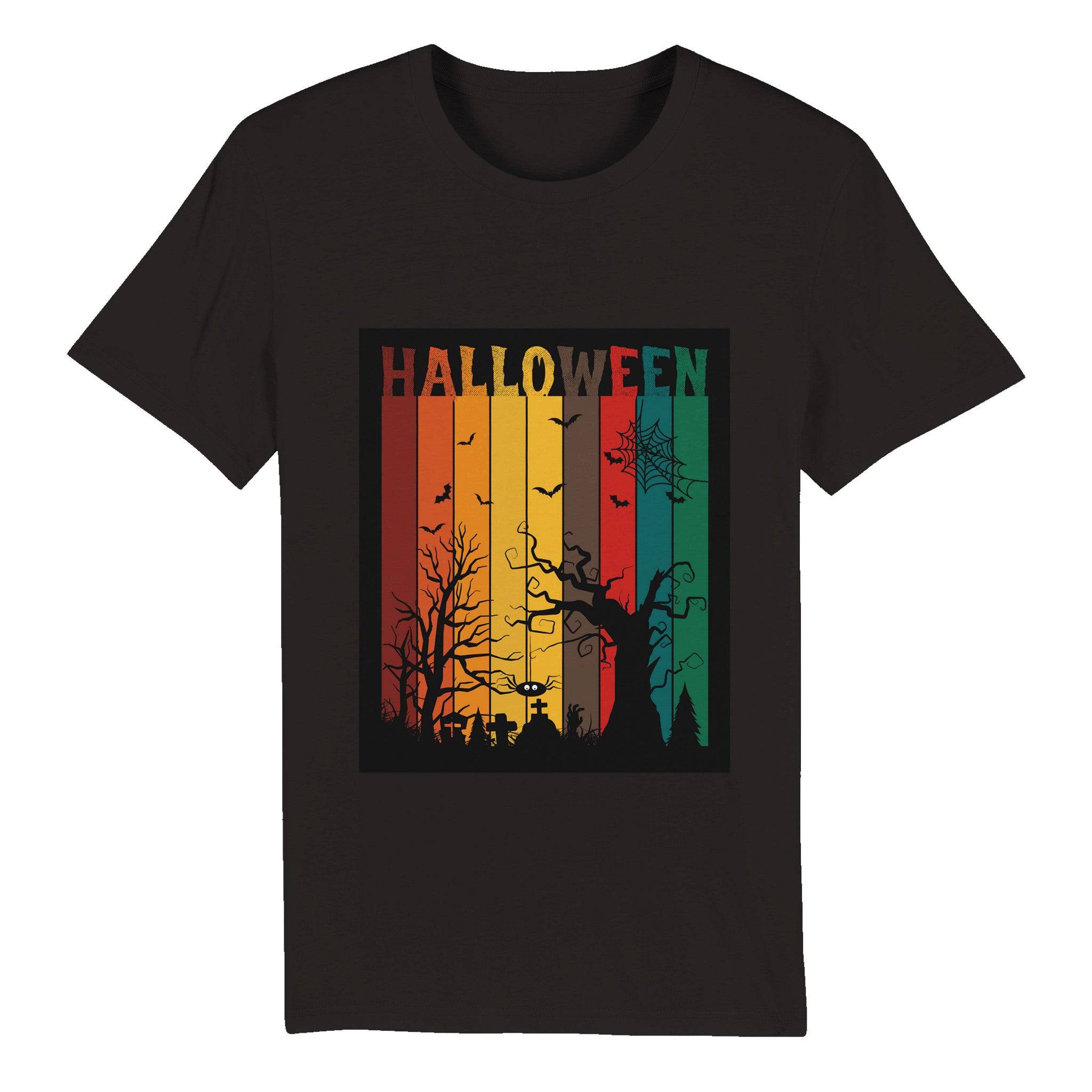 100% Organic Unisex T-shirt/Helloween-Trees - Enet Images