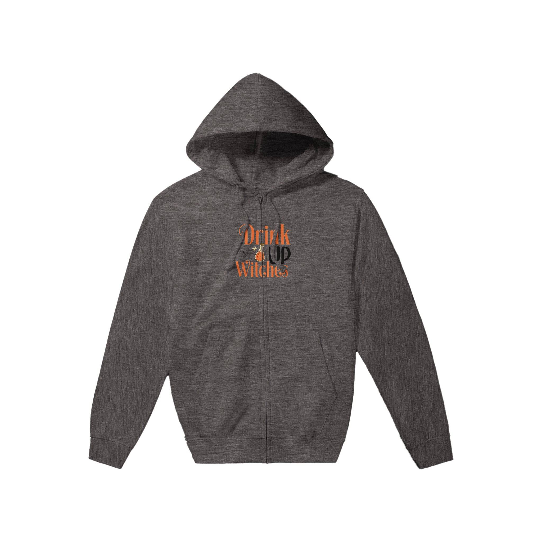 Premium Unisex Zip Hoodies/Drink-Up-Witches - Enet Images