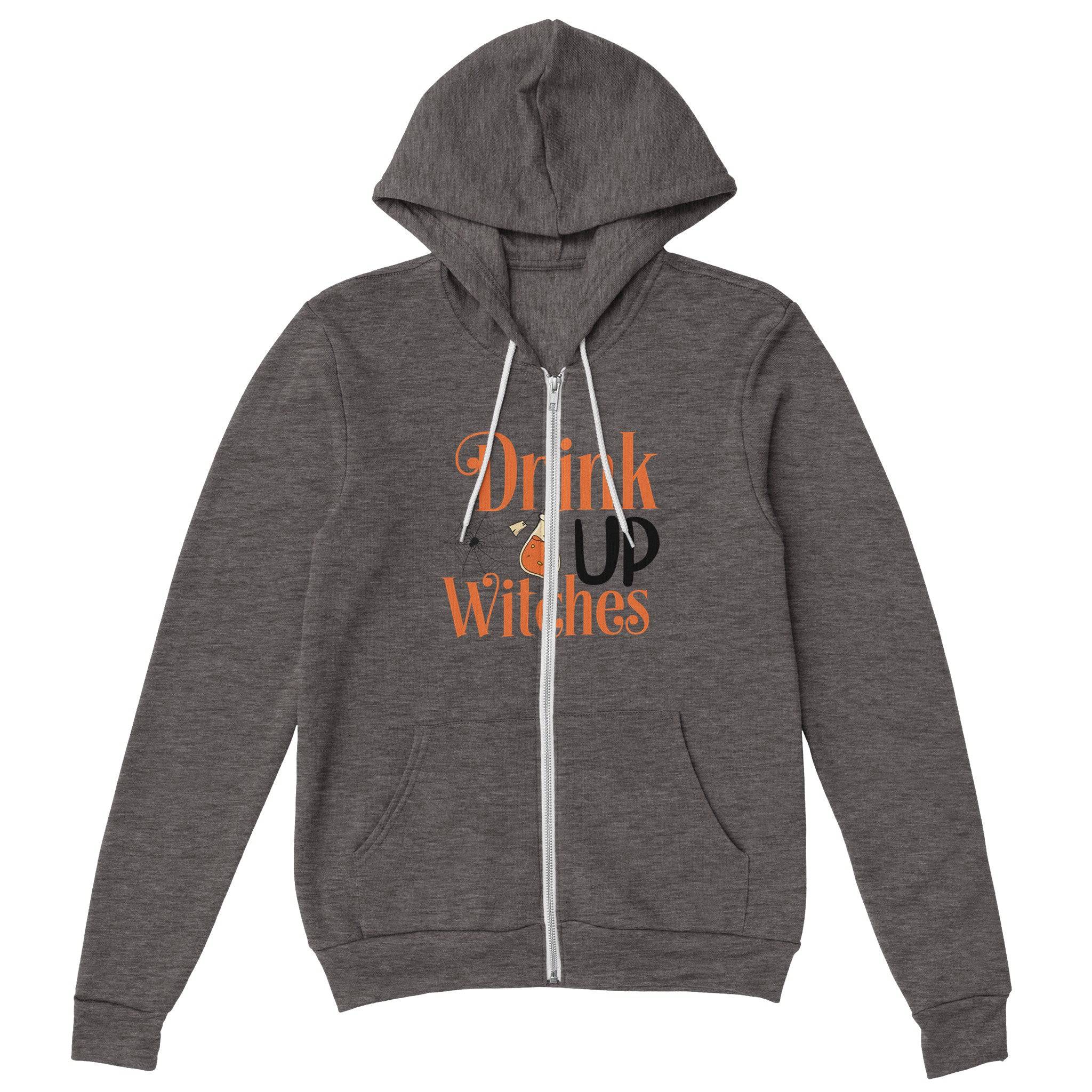 Premium Unisex Zip Hoodies/Drink-Up-Witches - Enet Images