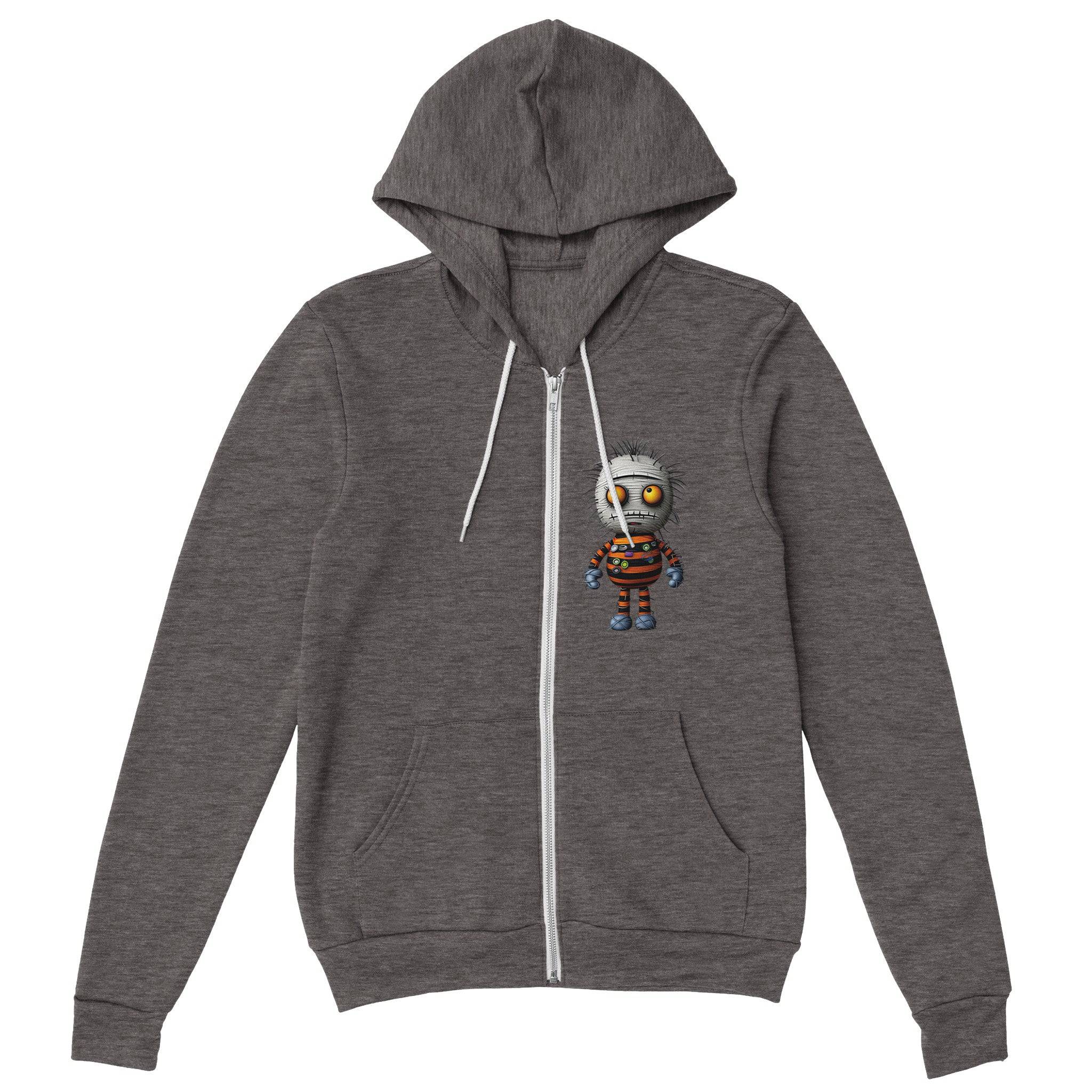 Premium Unisex Zip Hoodies/Funny-Spooky-Doll - Enet Images
