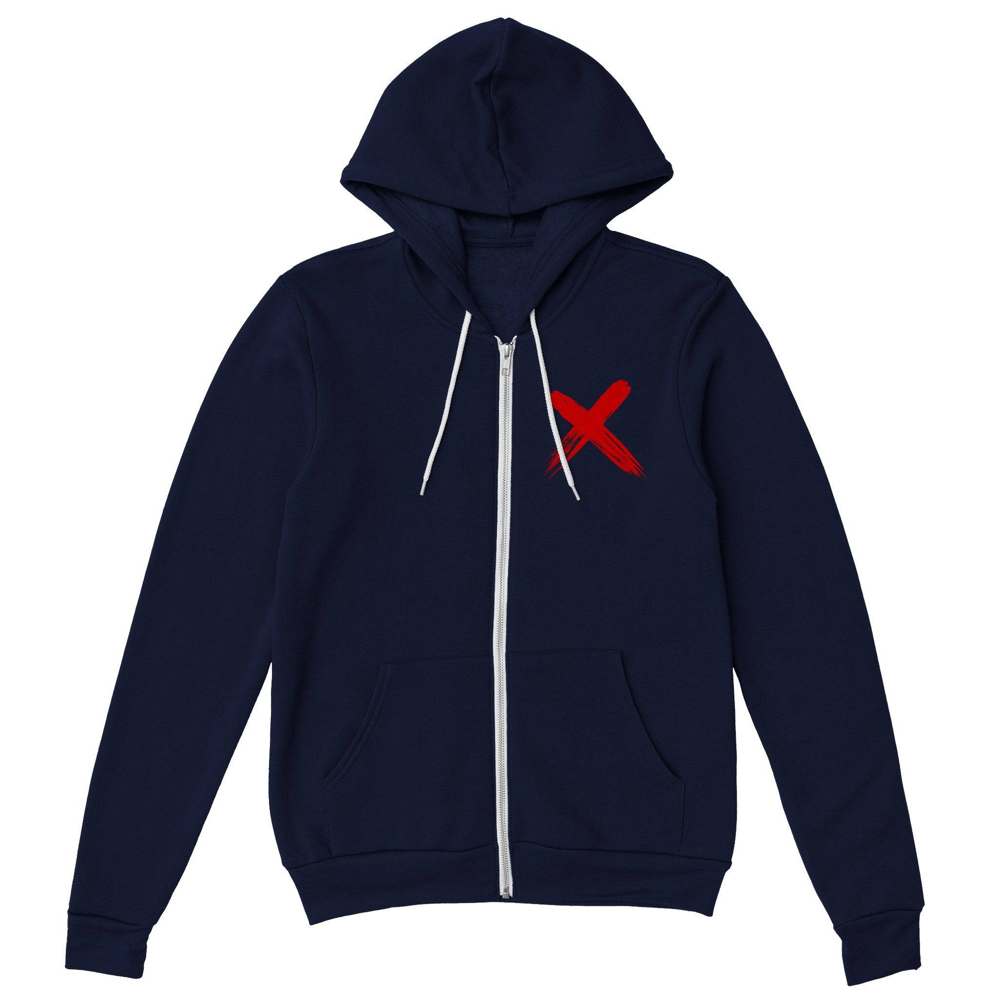 Premium Unisex Zip Hoodies/X-Failed - Enet Images