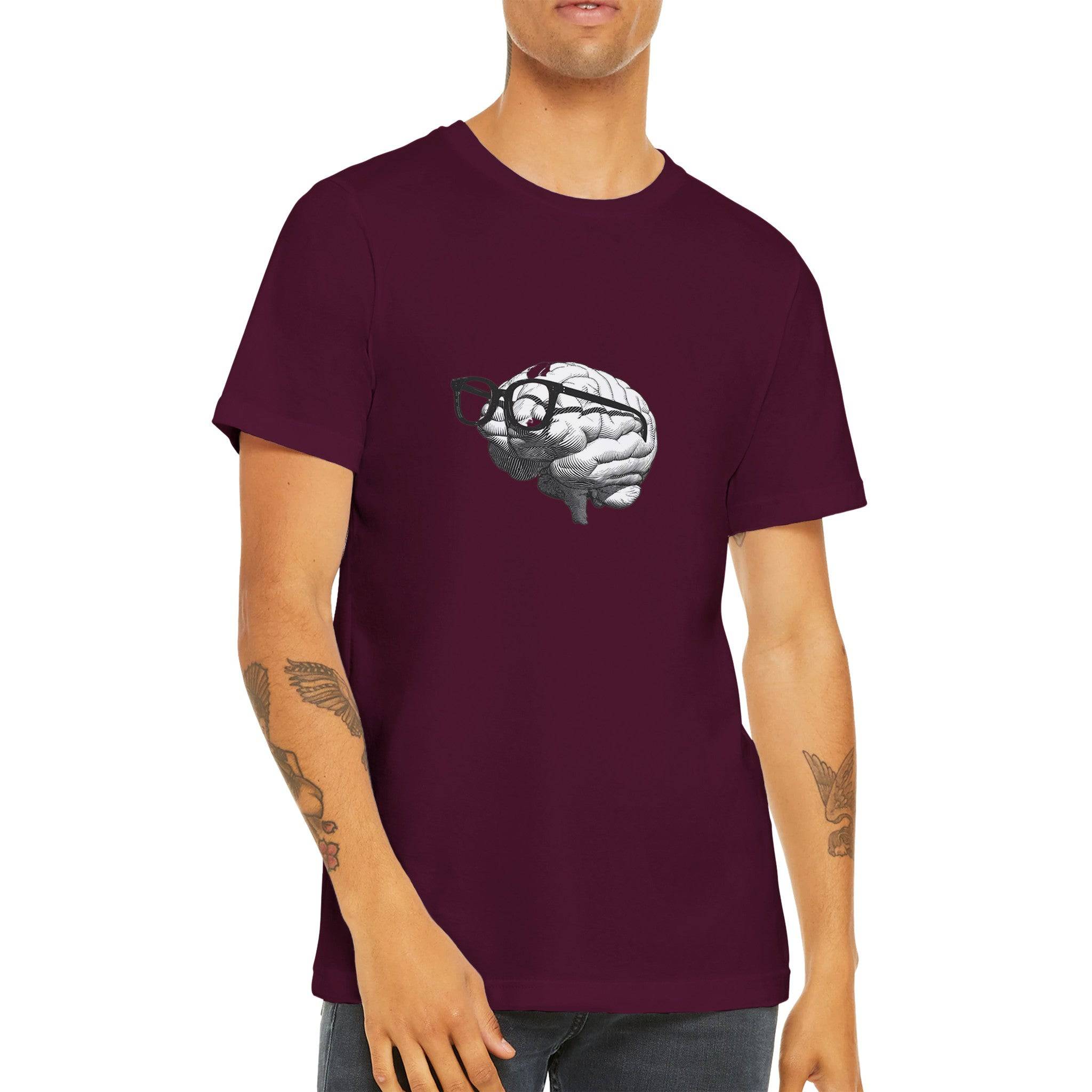 Budget Unisex Crewneck T-shirt/Mr-Brain - Enet Images