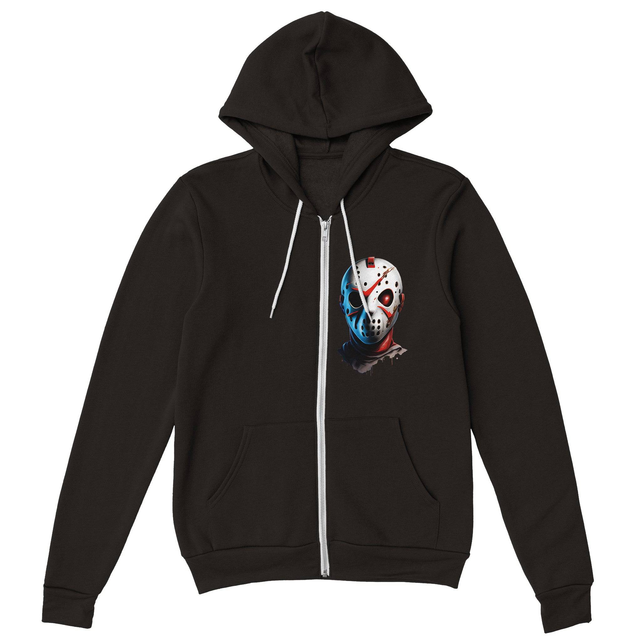 Premium Unisex Zip Hoodies/Friday-13th-Halloween - Enet Images