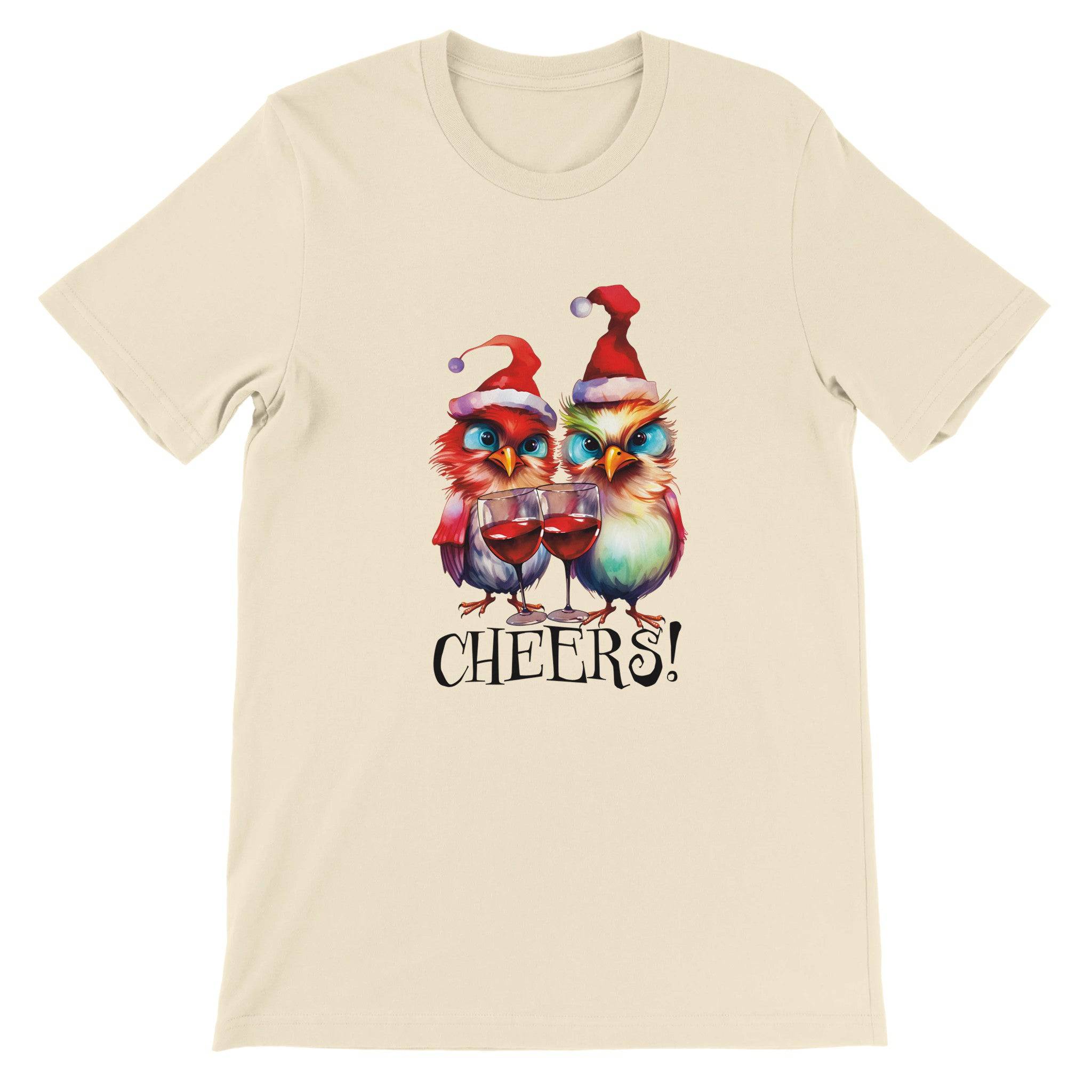 Budget Unisex Crewneck T-shirt/Angry-Birds-Cheers - Enet Images