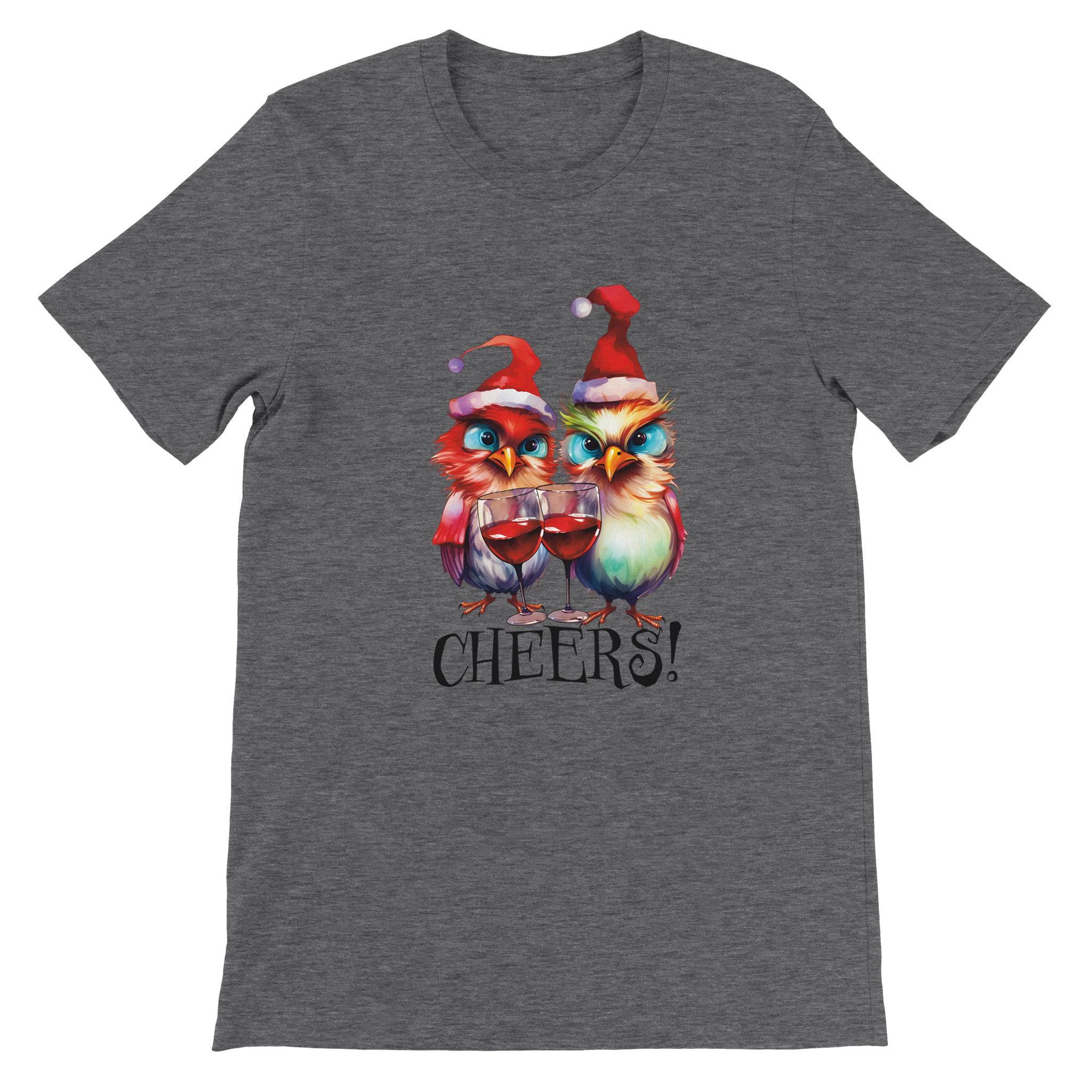 Budget Unisex Crewneck T-shirt/Angry-Birds-Cheers - Enet Images