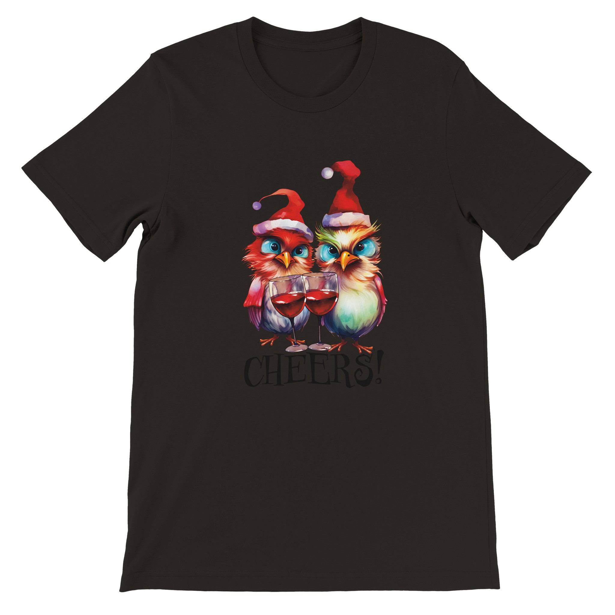 Budget Unisex Crewneck T-shirt/Angry-Birds-Cheers - Enet Images
