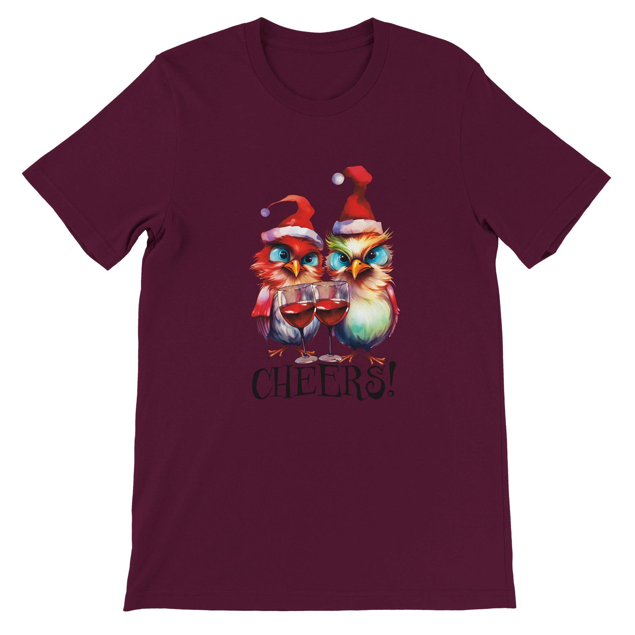 Budget Unisex Crewneck T-shirt/Angry-Birds-Cheers - Enet Images