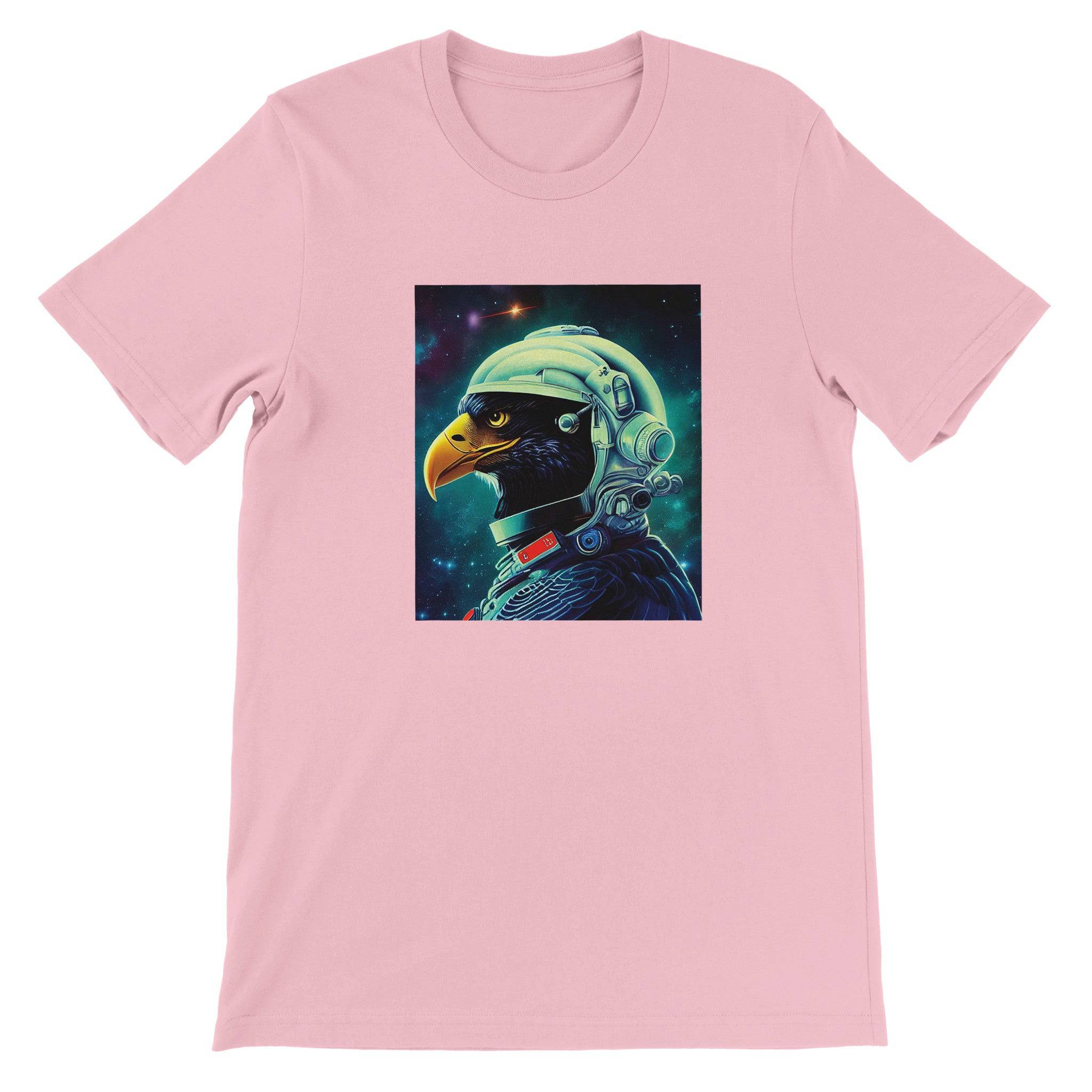 Budget Unisex Crewneck T-shirt/Astronaut-Eagle - Enet Images