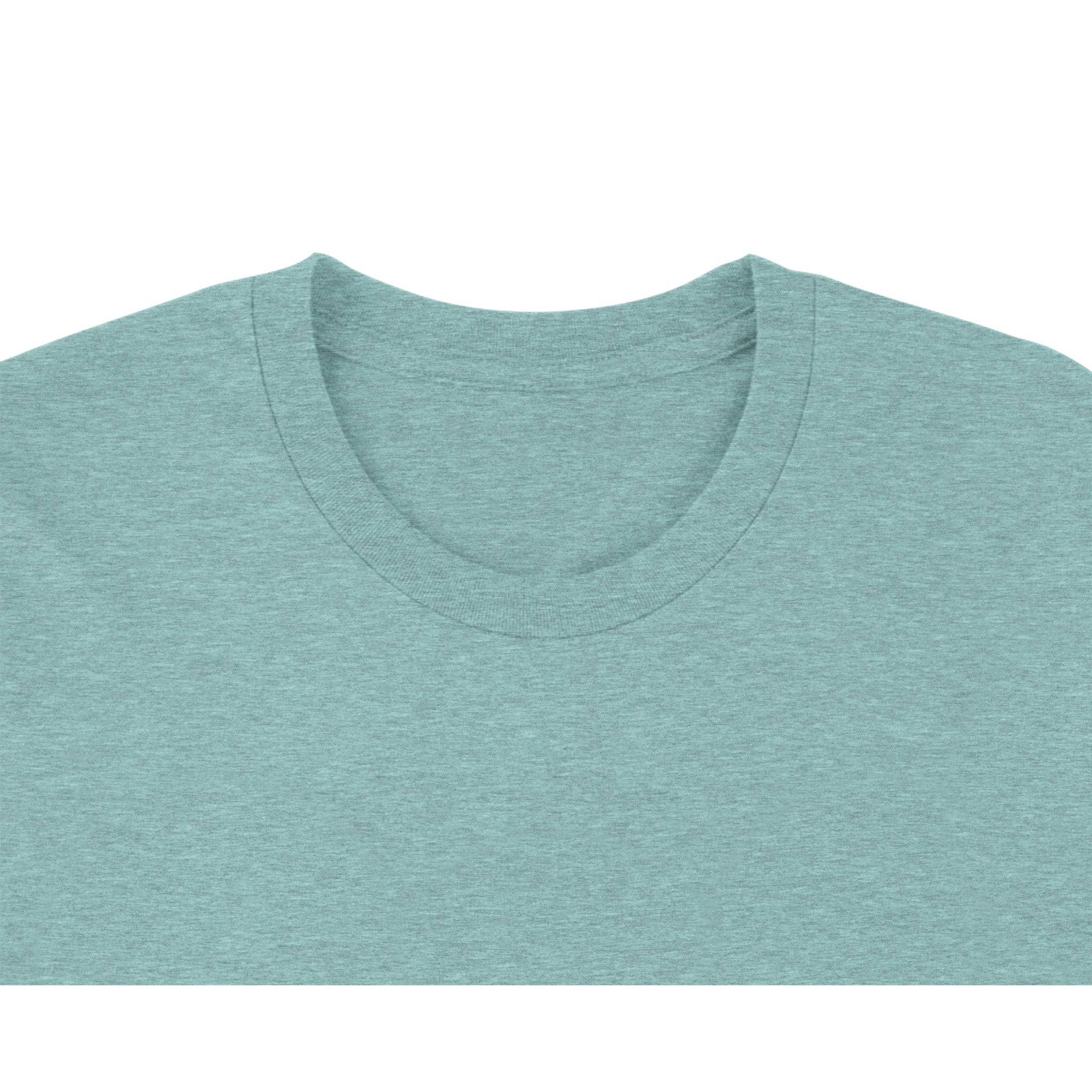 Budget Unisex Crewneck T-shirt/Astronaut-Son-Drinking-Coffee - Enet Images