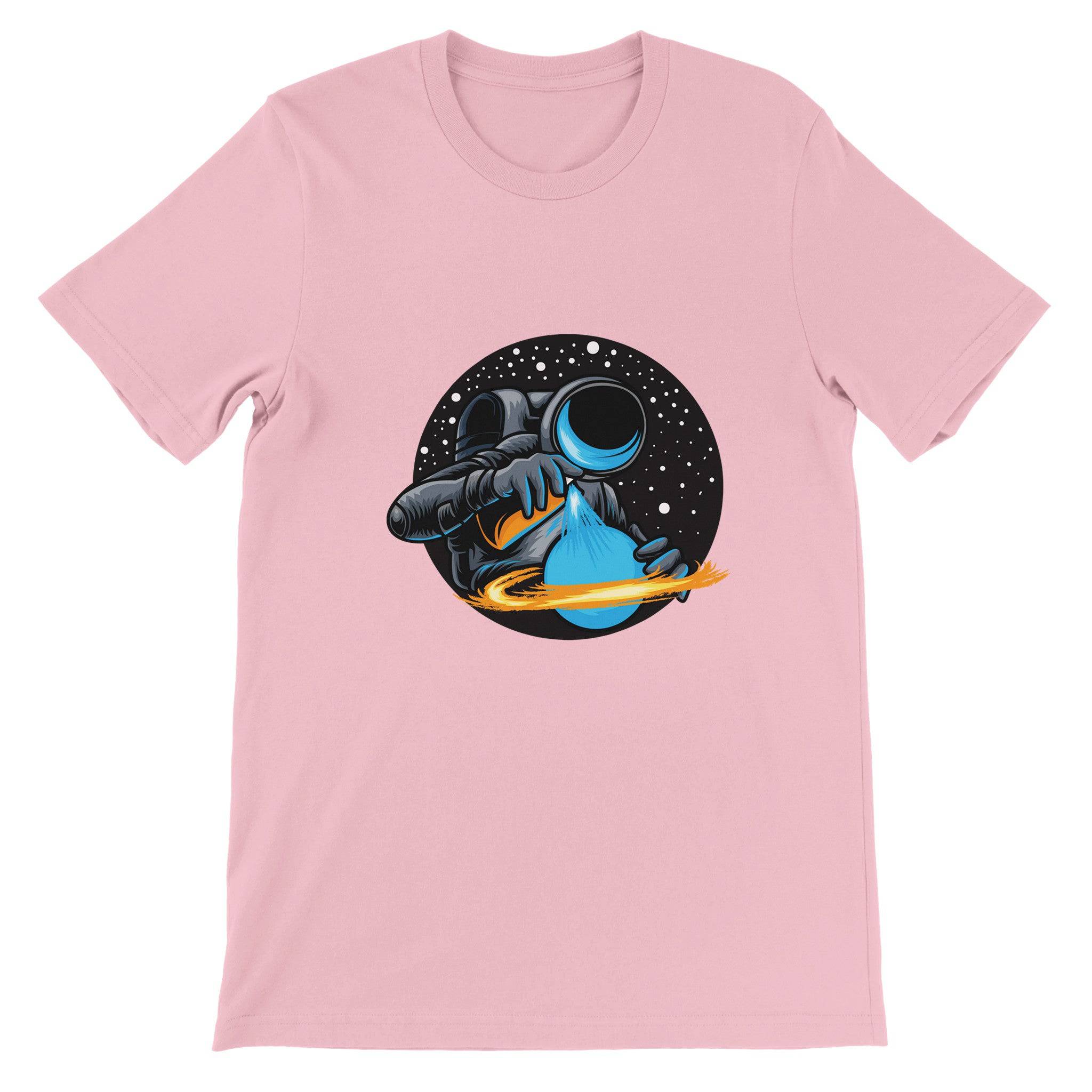 Budget Unisex Crewneck T-shirt/Astronaut-Spray - Enet Images
