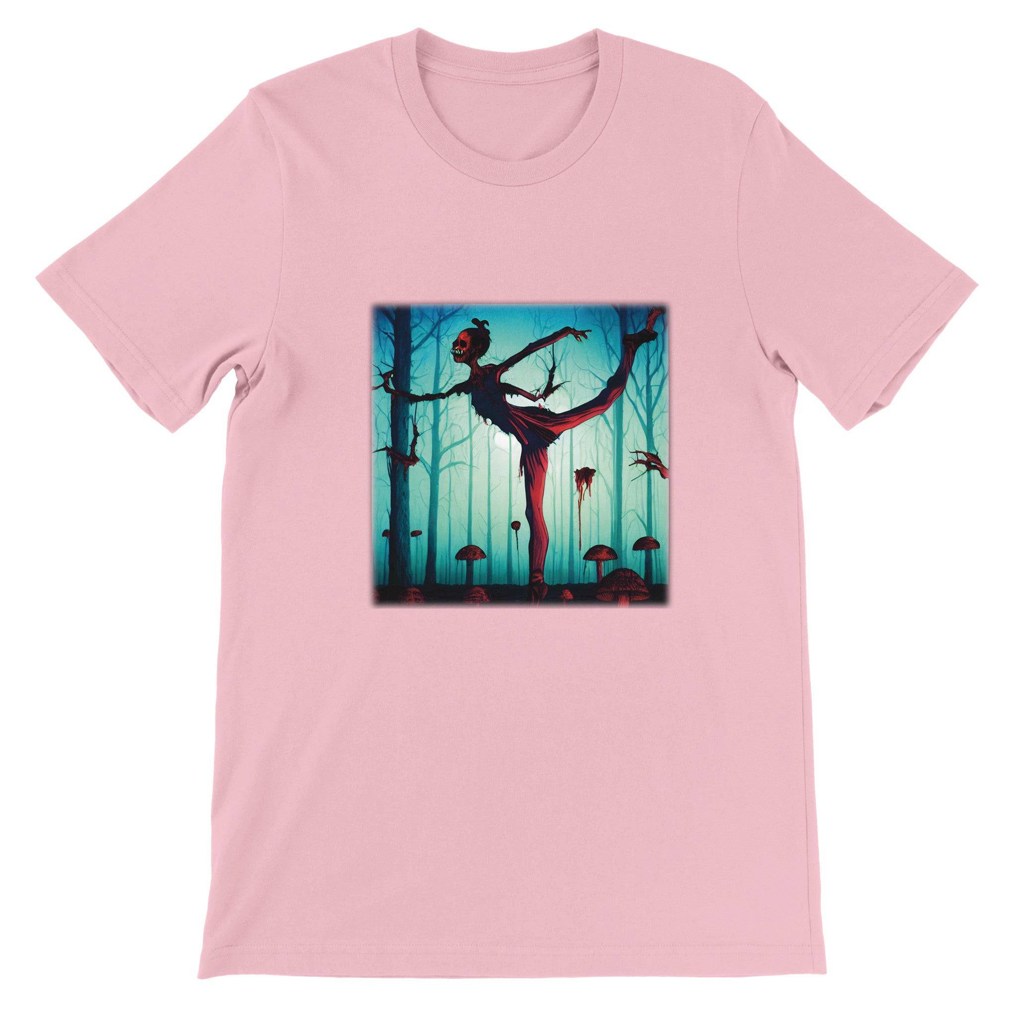 Budget Unisex Crewneck T-shirt/Ballet-Zombie - Enet Images