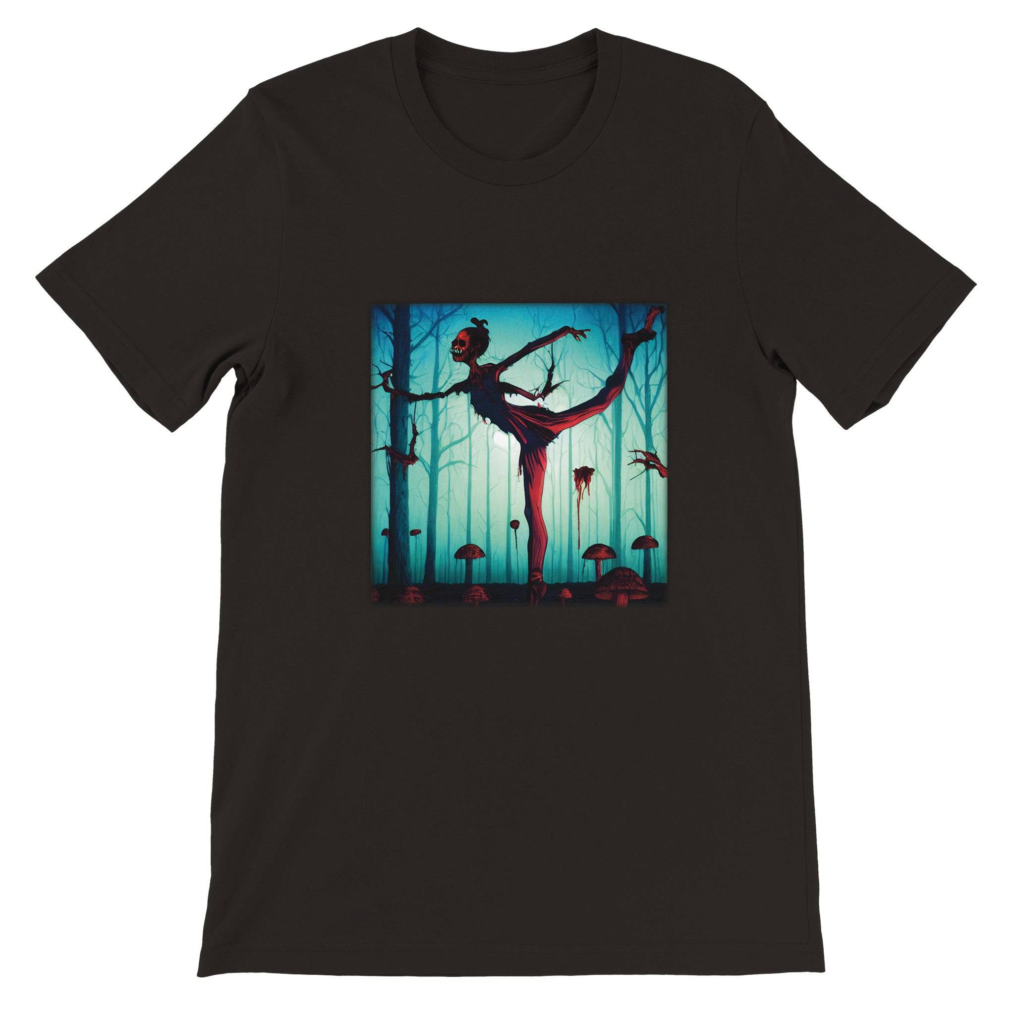 Budget Unisex Crewneck T-shirt/Ballet-Zombie - Enet Images