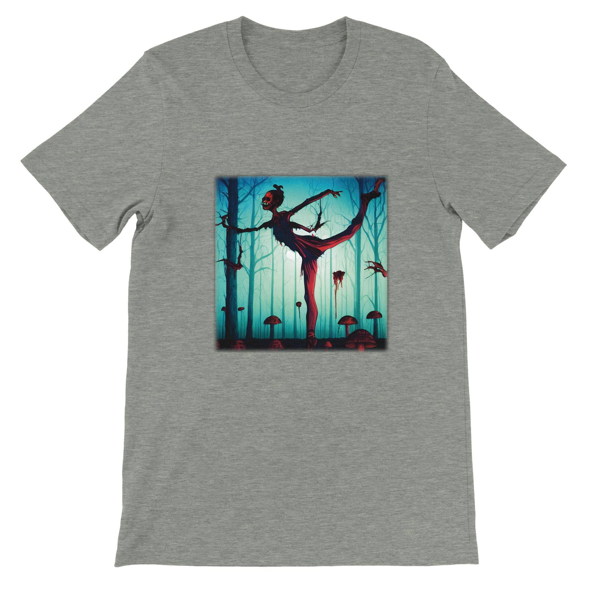 Budget Unisex Crewneck T-shirt/Ballet-Zombie - Enet Images