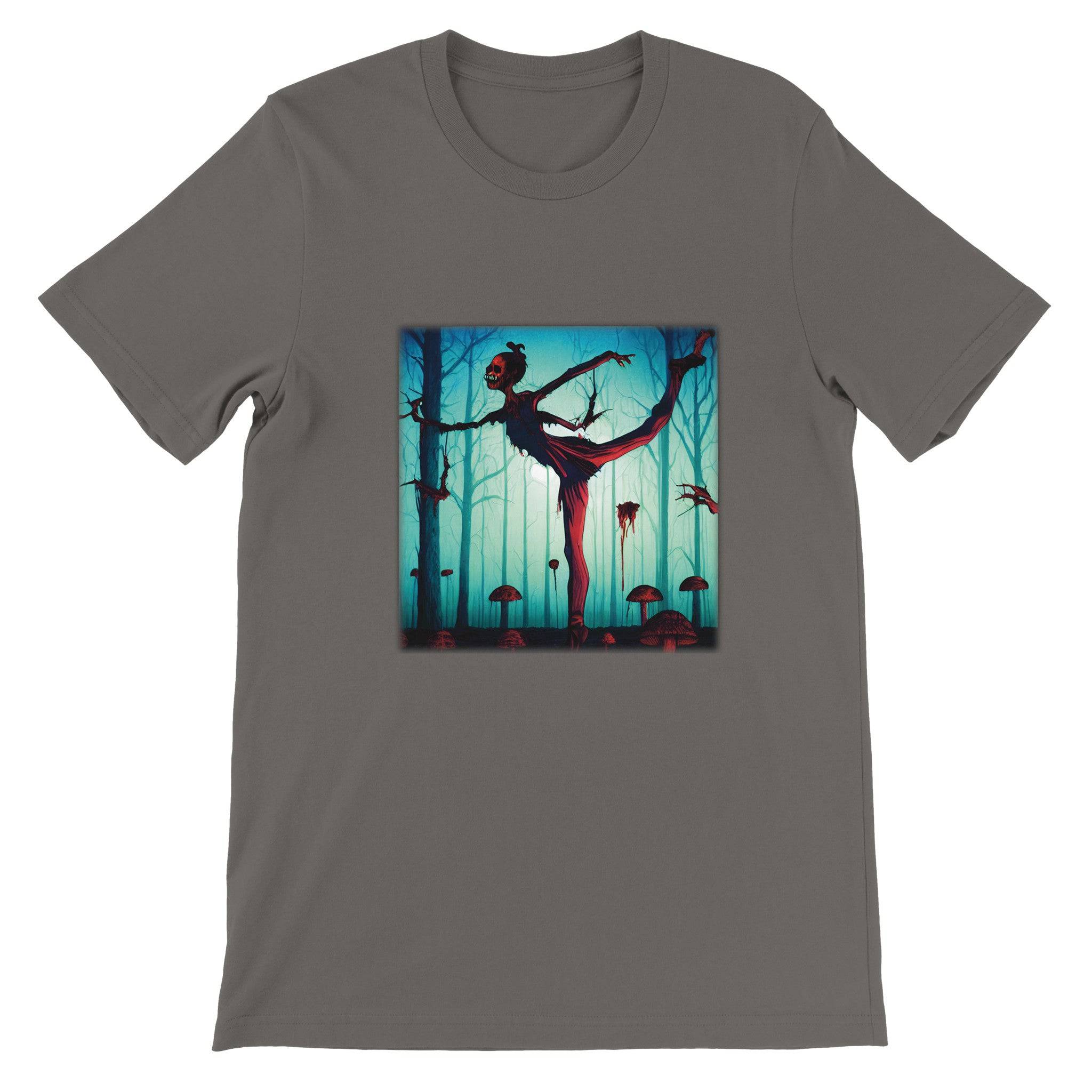 Budget Unisex Crewneck T-shirt/Ballet-Zombie - Enet Images