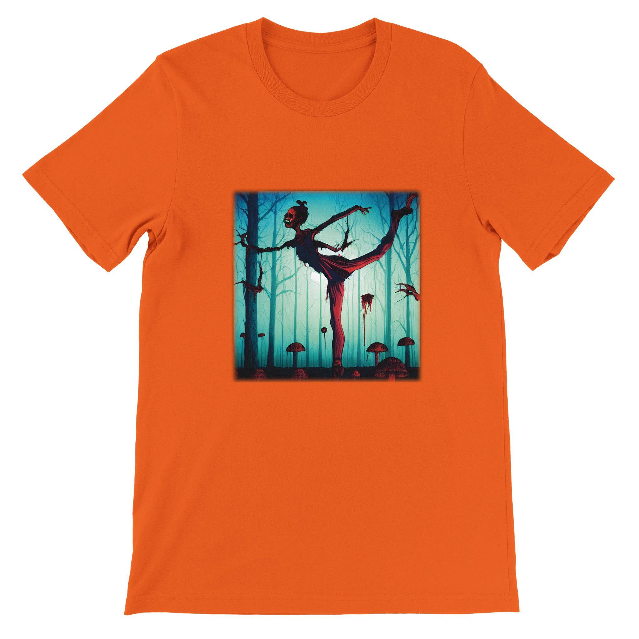 Budget Unisex Crewneck T-shirt/Ballet-Zombie - Enet Images