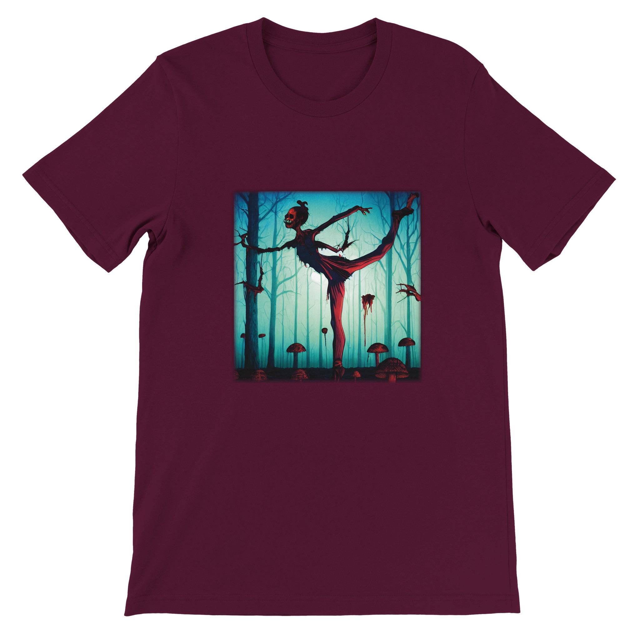 Budget Unisex Crewneck T-shirt/Ballet-Zombie - Enet Images