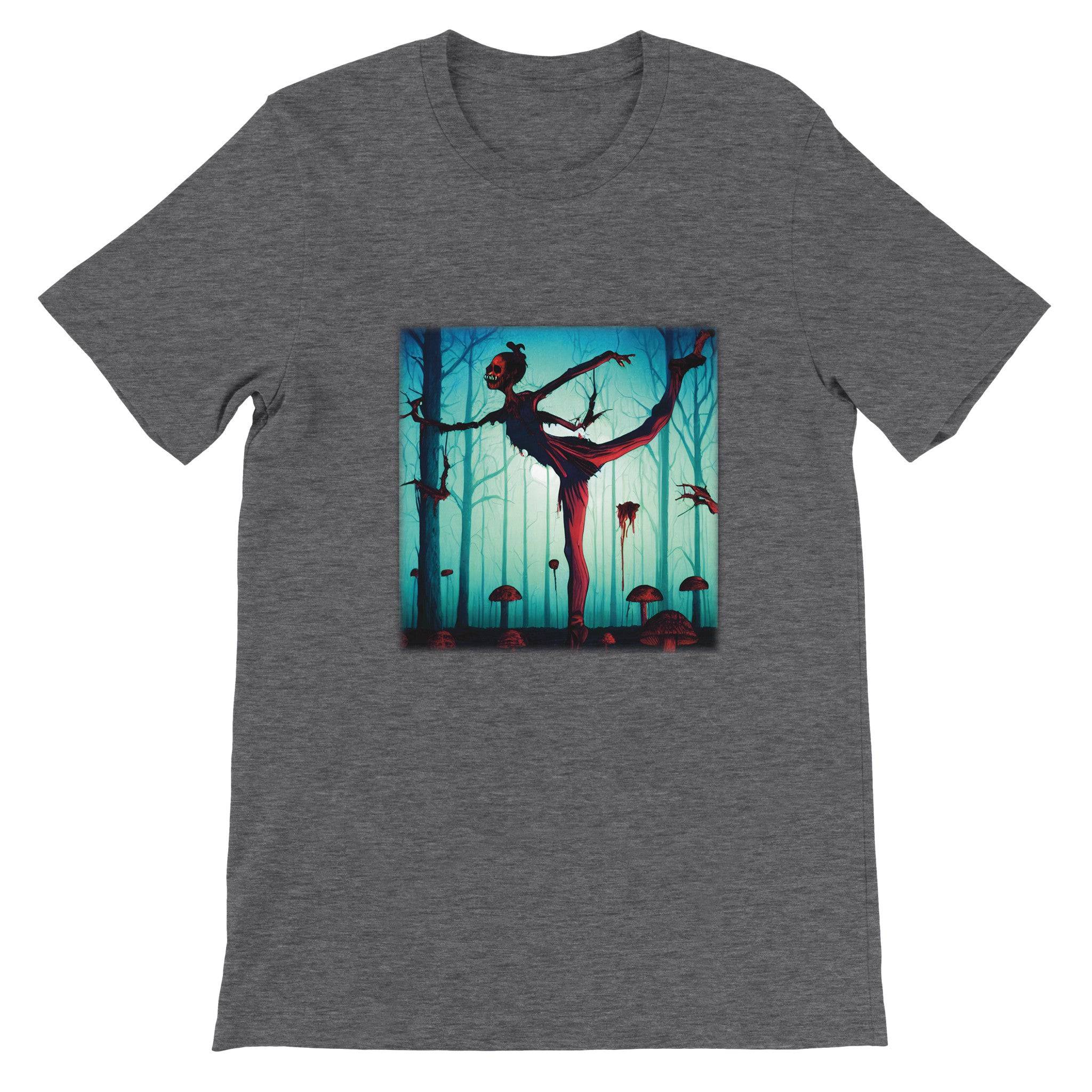 Budget Unisex Crewneck T-shirt/Ballet-Zombie - Enet Images