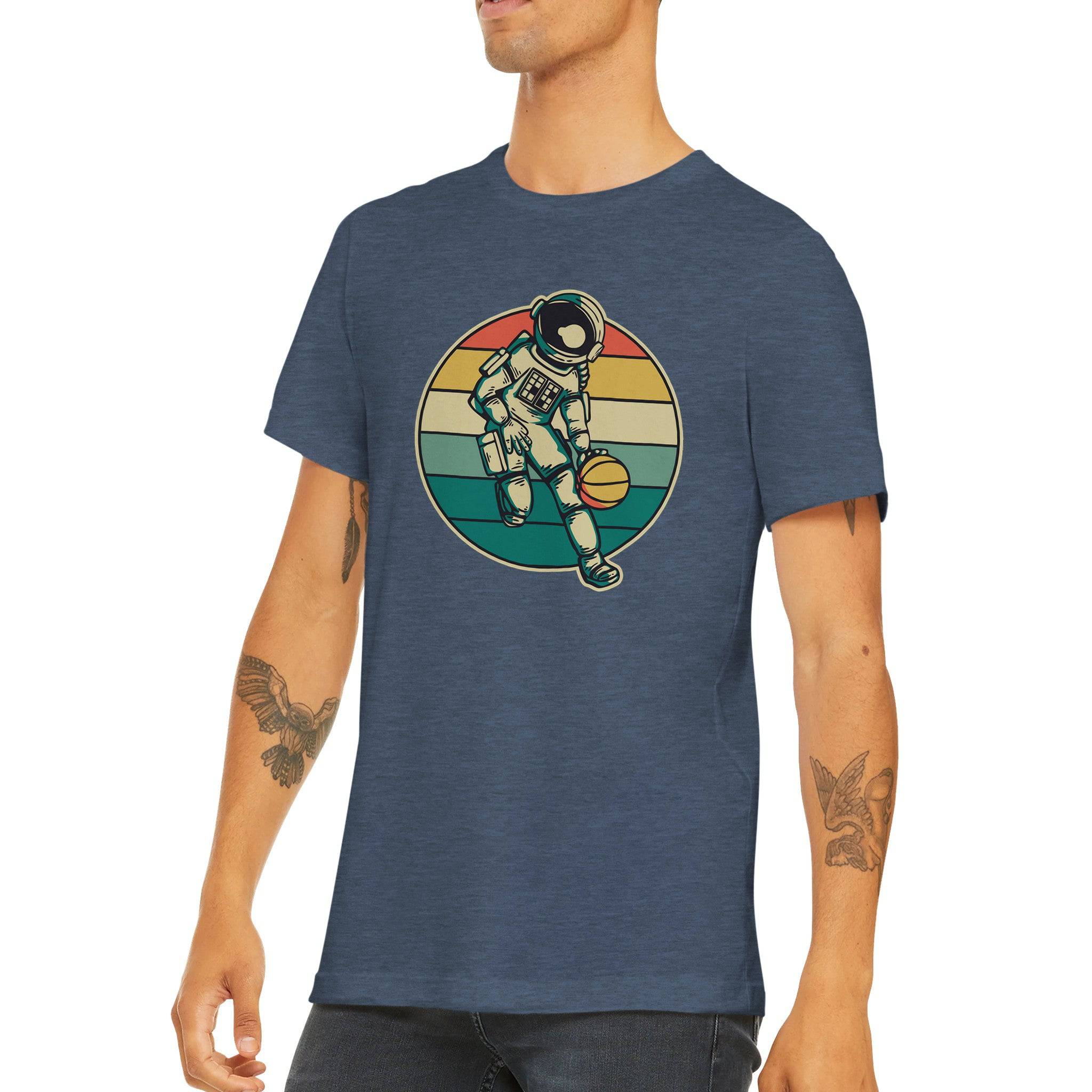 Budget Unisex Crewneck T-shirt/Basketball - Enet Images